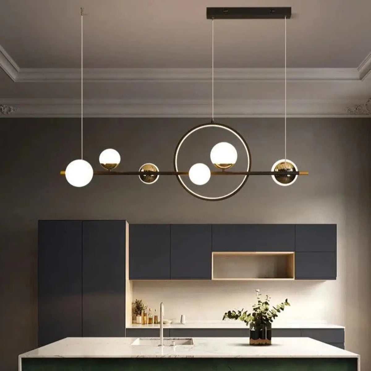 Suspension Boule Moderne – Lasane