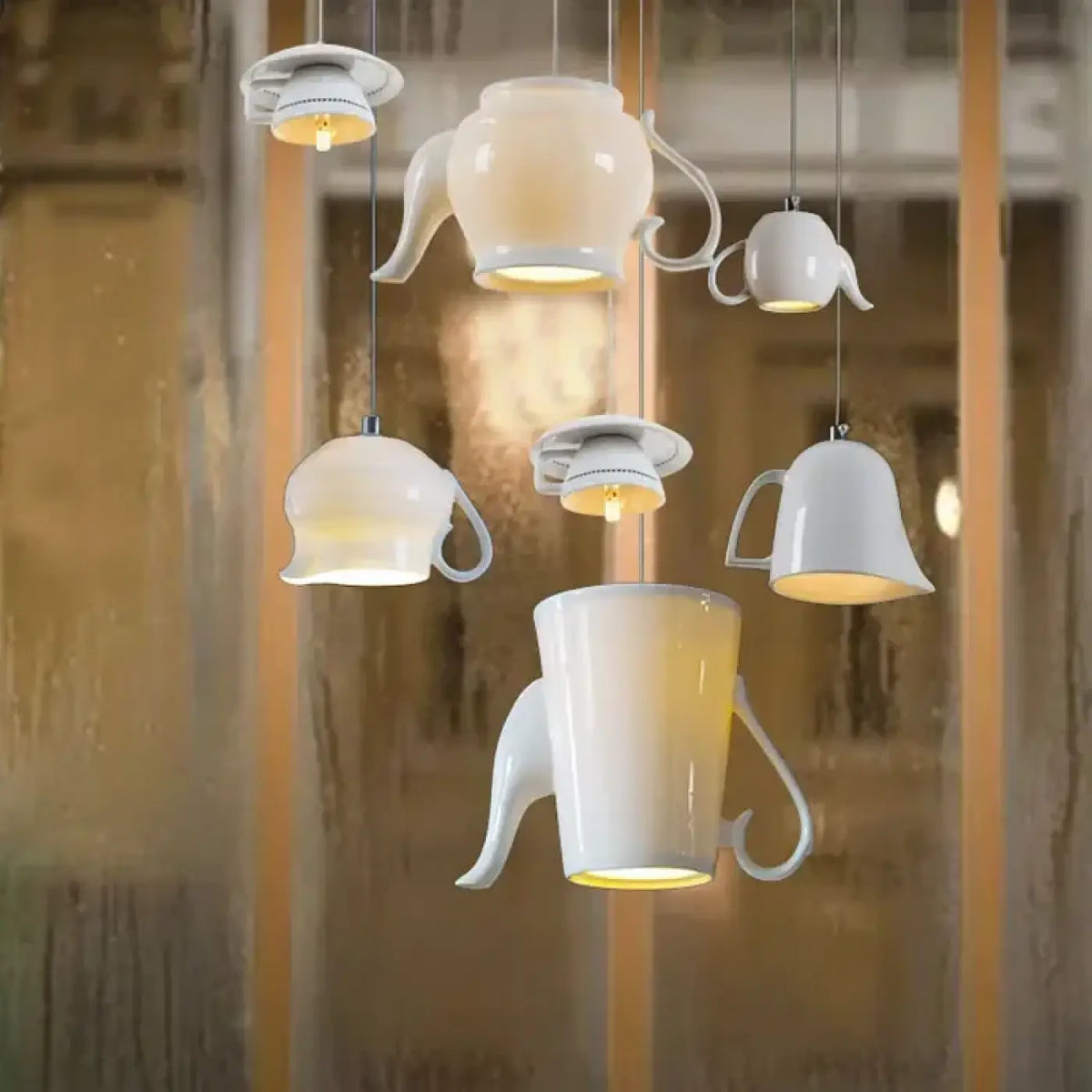 Suspension en Céramique Décorative – Borane