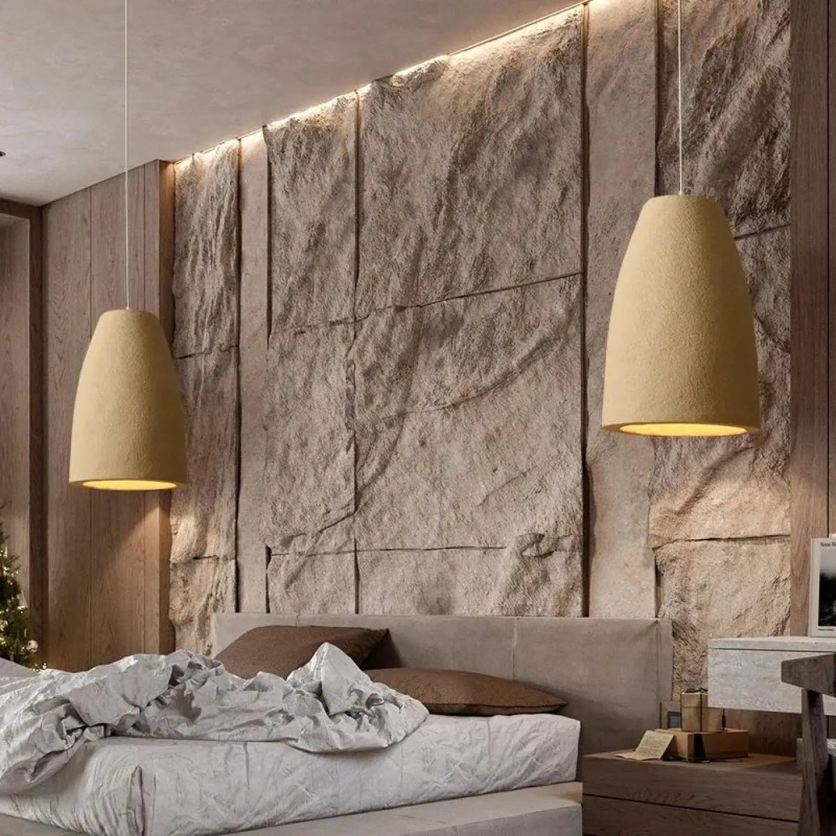 Suspension en Céramique Texturée Naturelle – Jalio
