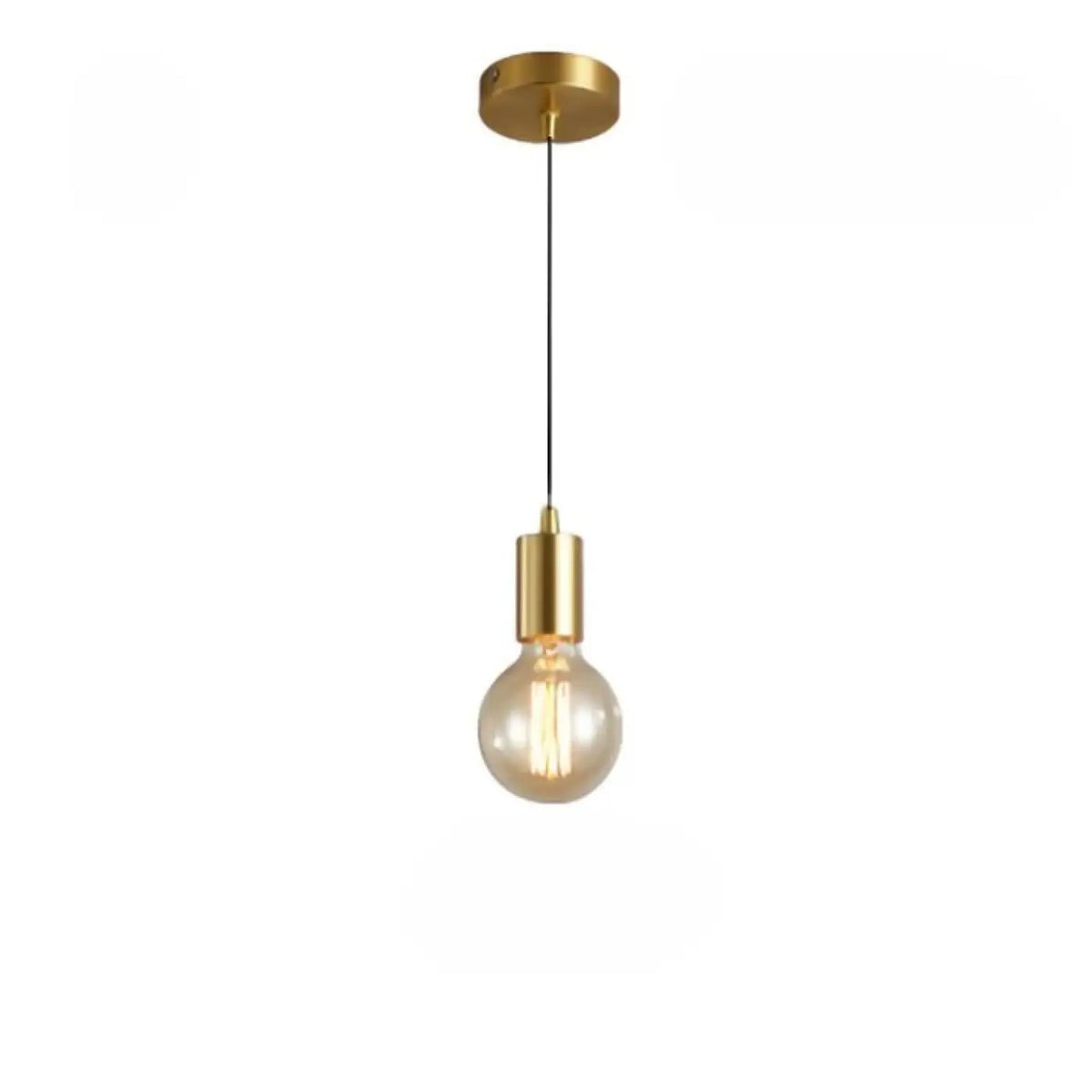 Suspension en Métal Doré – Trilan