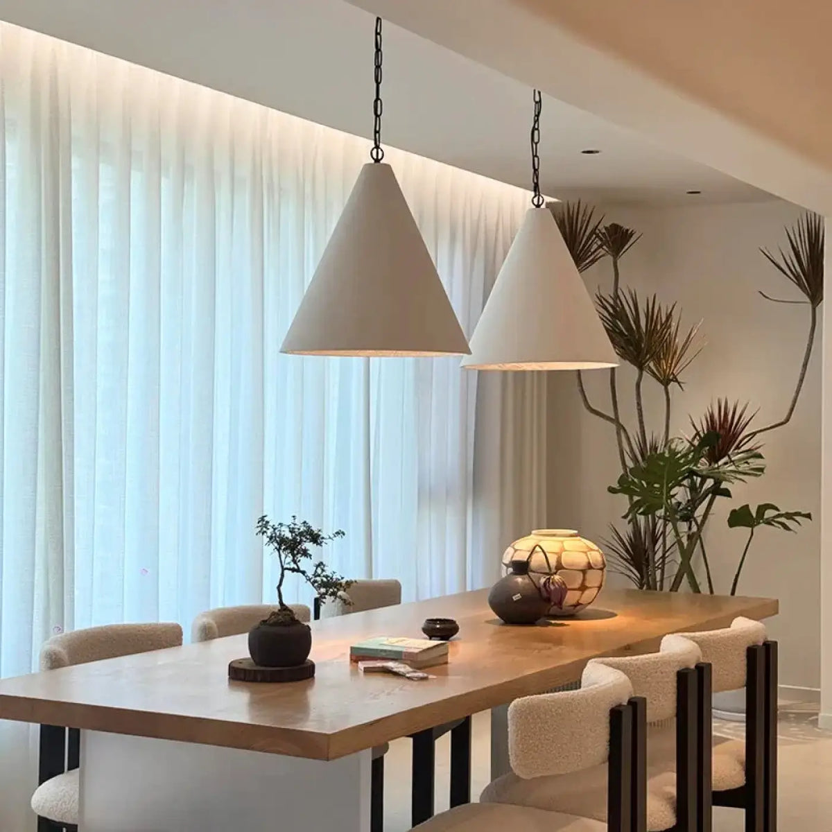 Suspension Conique Design Épurée – Morelle