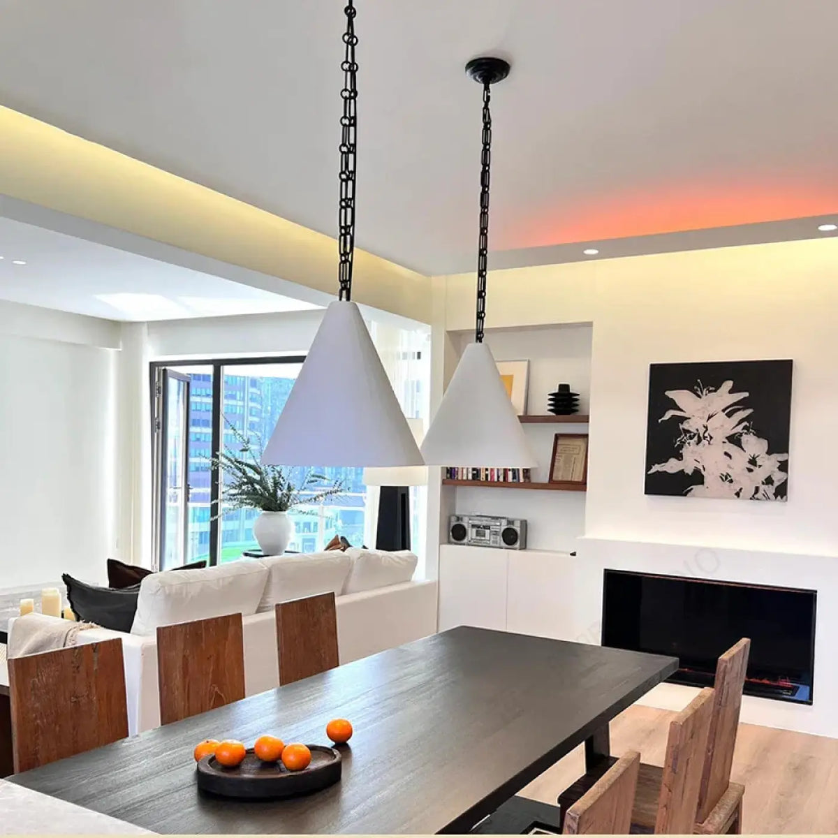 Suspension Conique Design Épurée – Morelle
