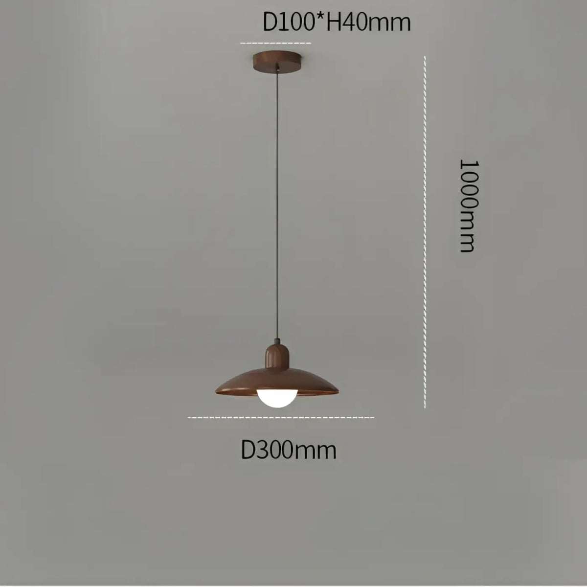 Suspension en Verre et Métal Contemporaine – Kasine