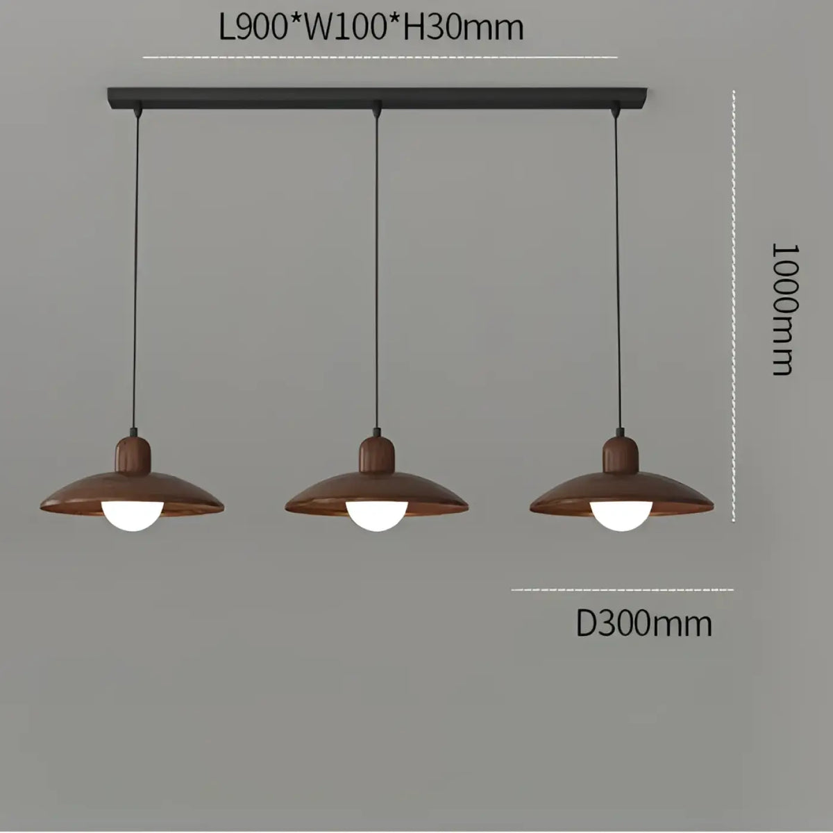 Suspension en Verre et Métal Contemporaine – Kasine