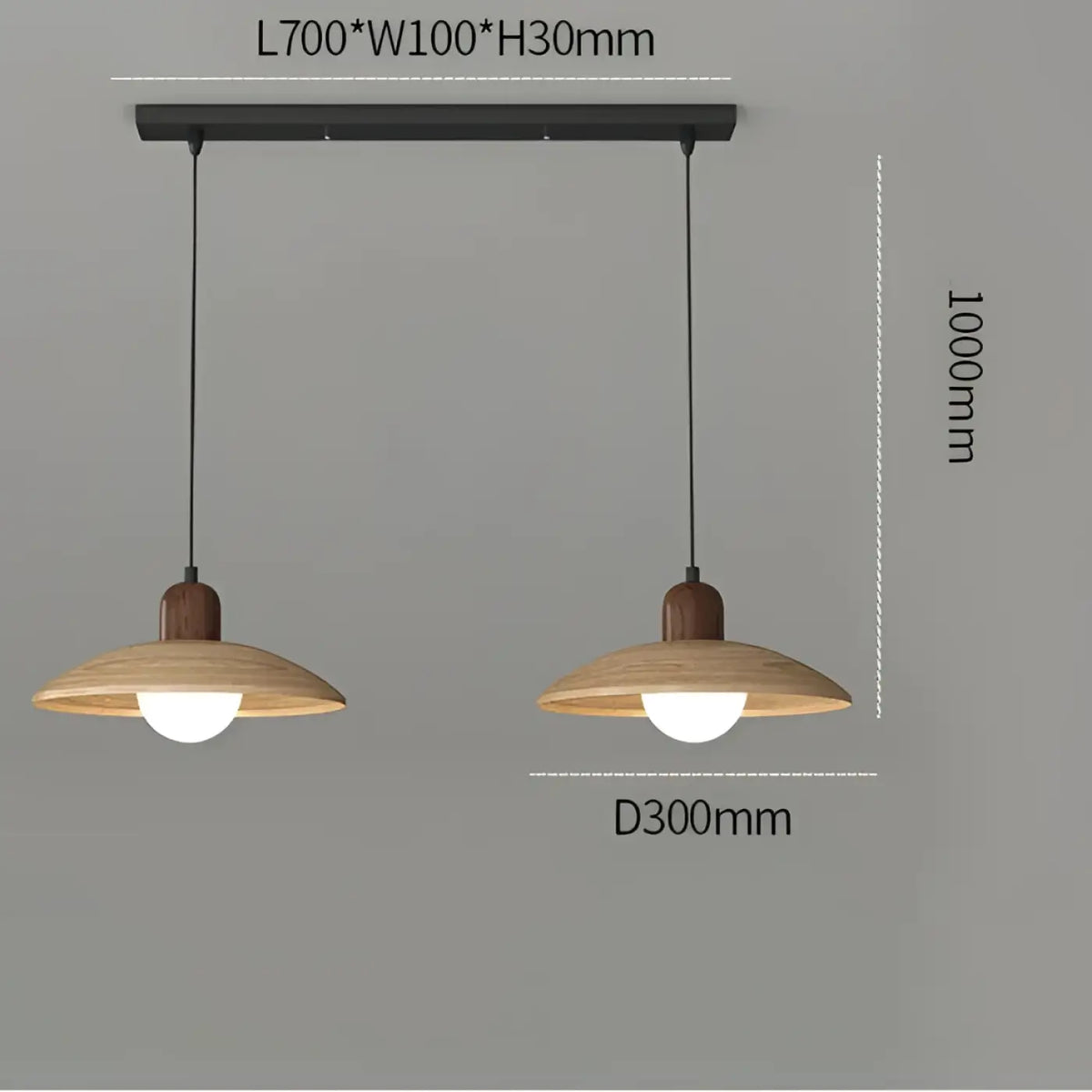 Suspension en Verre et Métal Contemporaine – Kasine