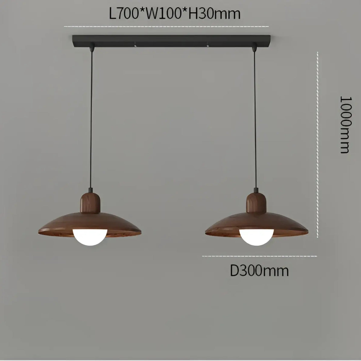 Suspension en Verre et Métal Contemporaine – Kasine