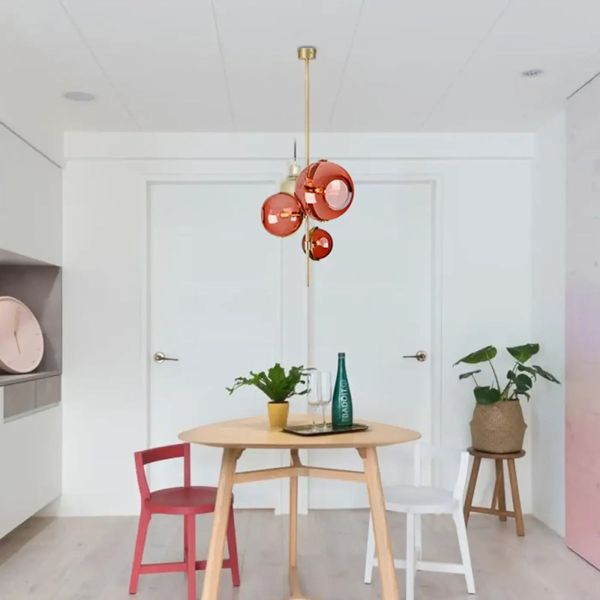 Suspension Grappe de Boules en Verre – Damo