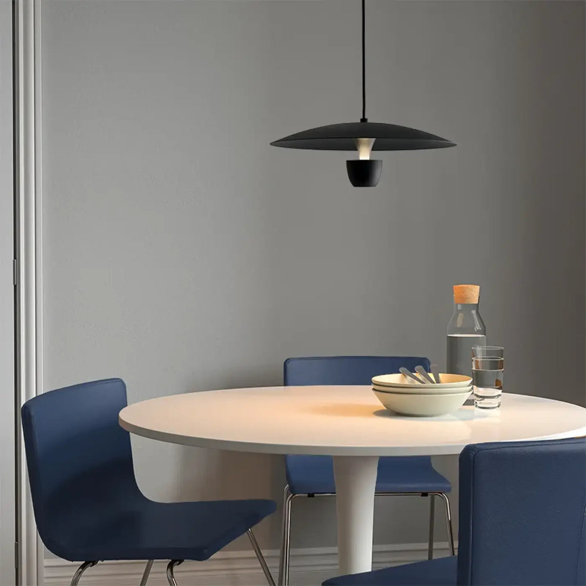 Suspension Design à Abat-jour Plat – Zevis