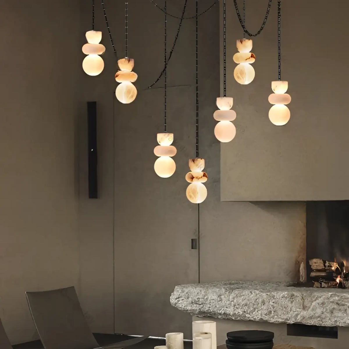 Suspension Design Texture Minérale – Fivelle