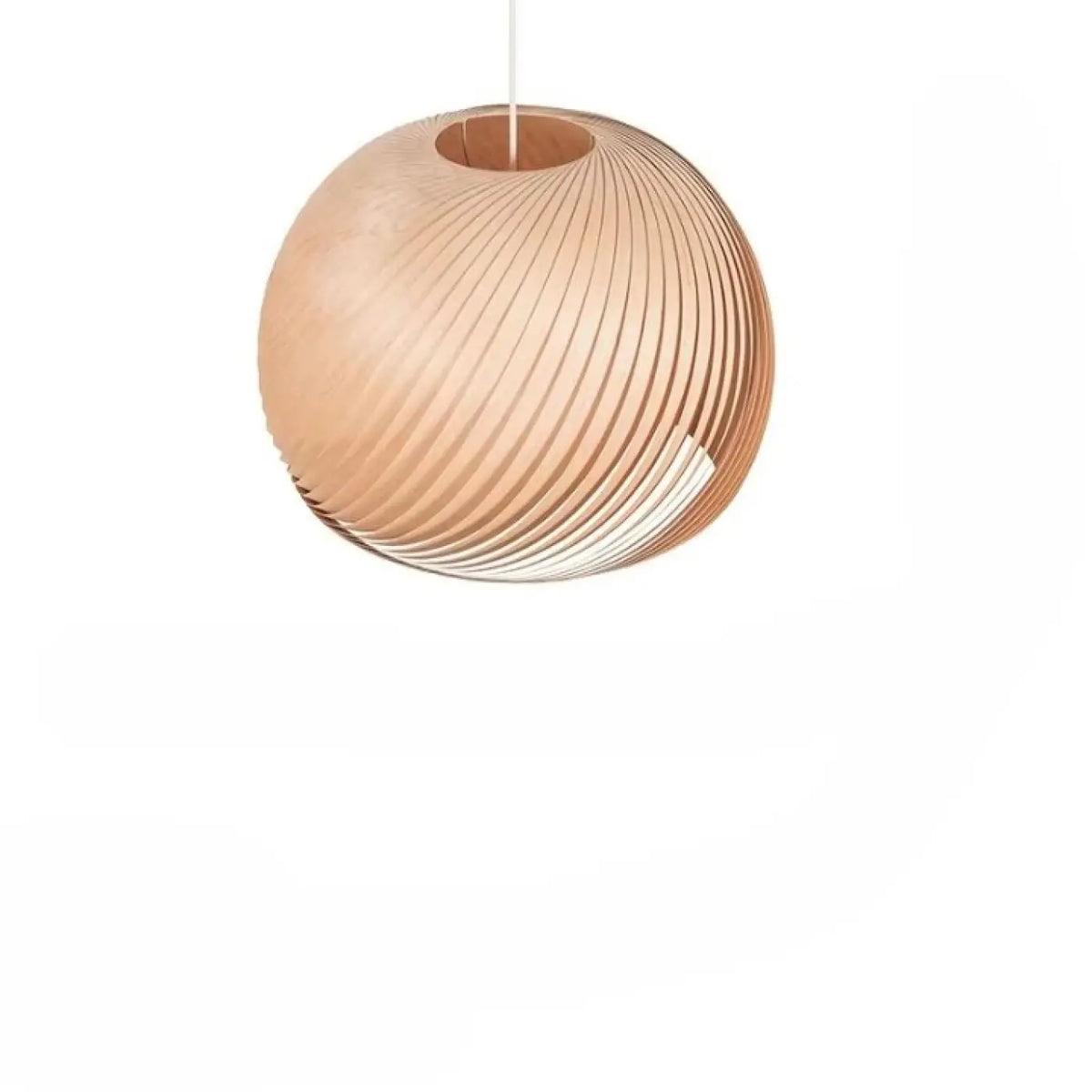 Suspension en Bois aux Formes Douces – Varon