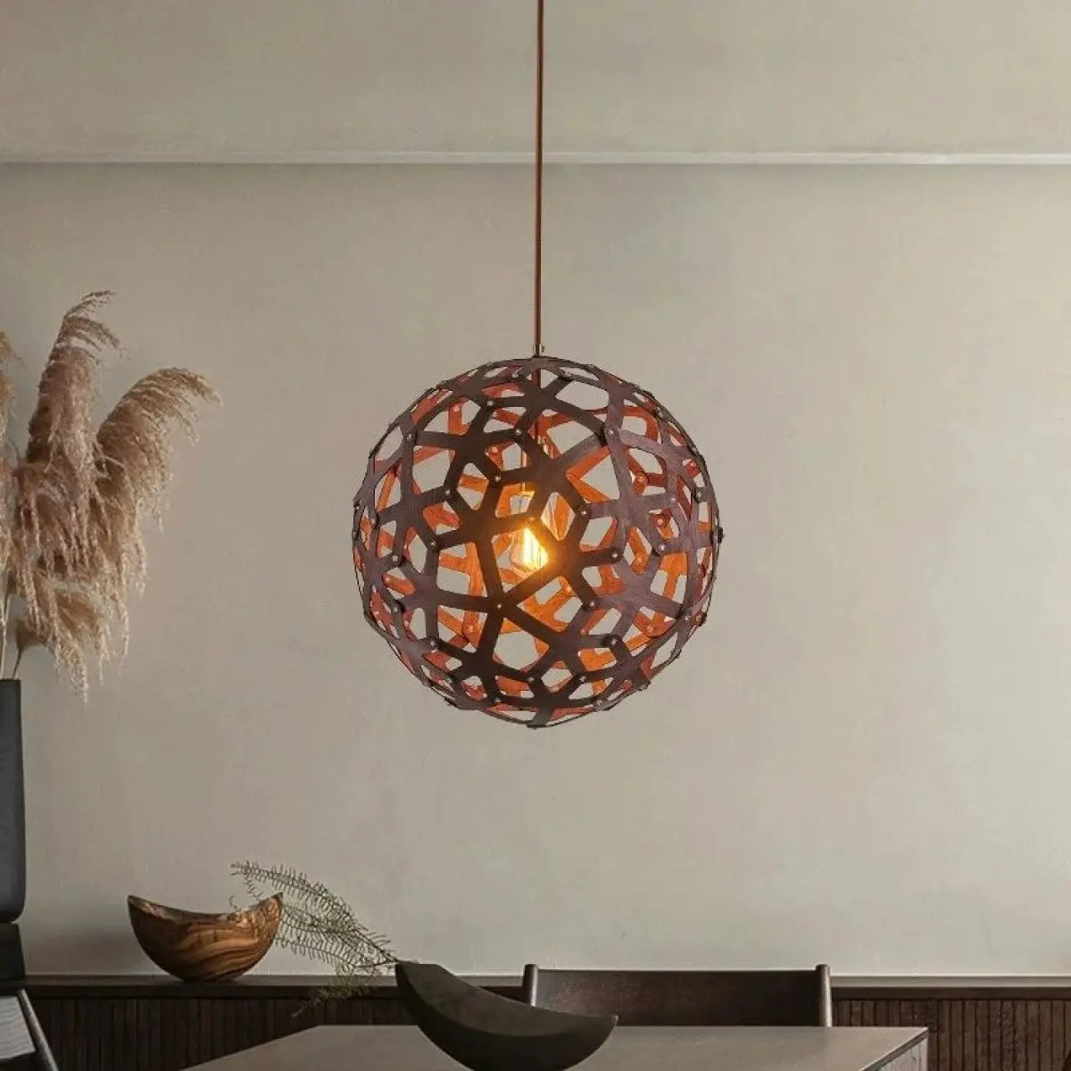 Suspension Boule Ajourée Design – Fonon