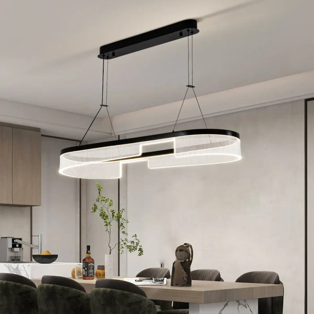 Suspension LED Design Contemporaine – Mélane