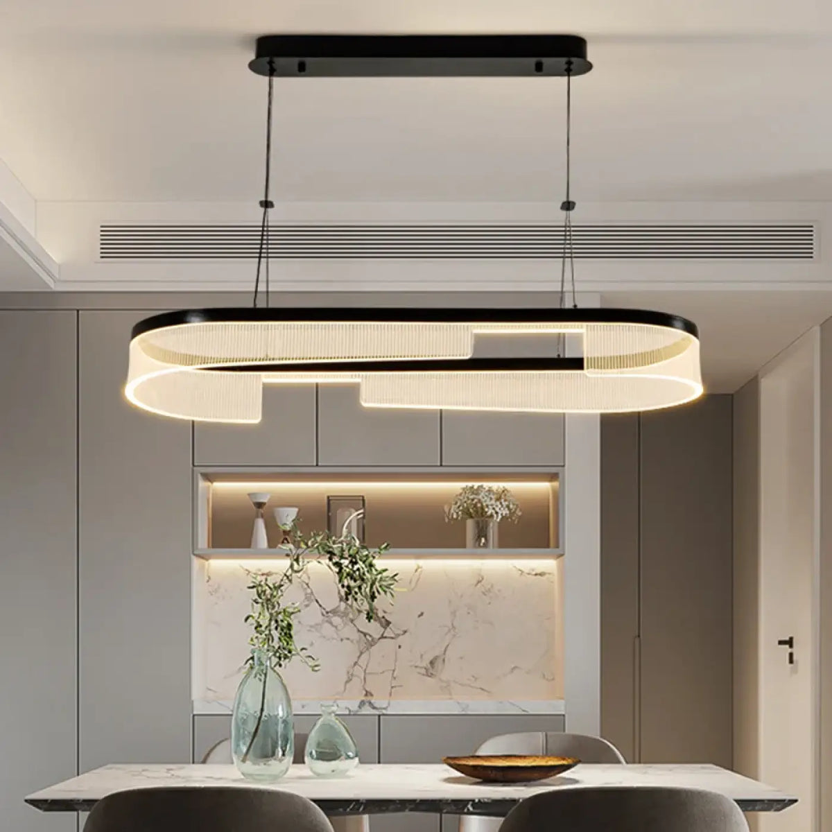 Suspension LED Design Contemporaine – Mélane