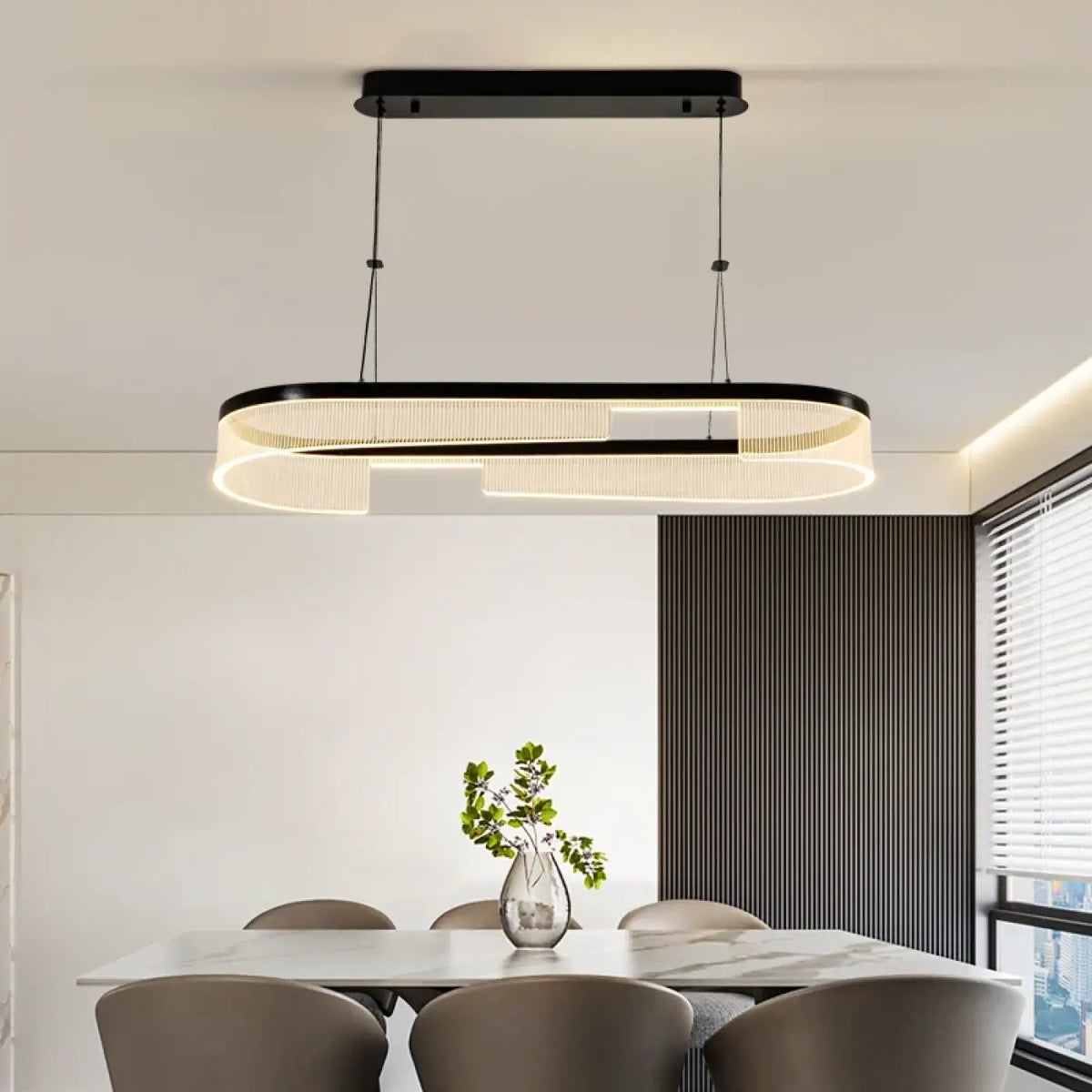 Suspension LED Design Contemporaine – Mélane