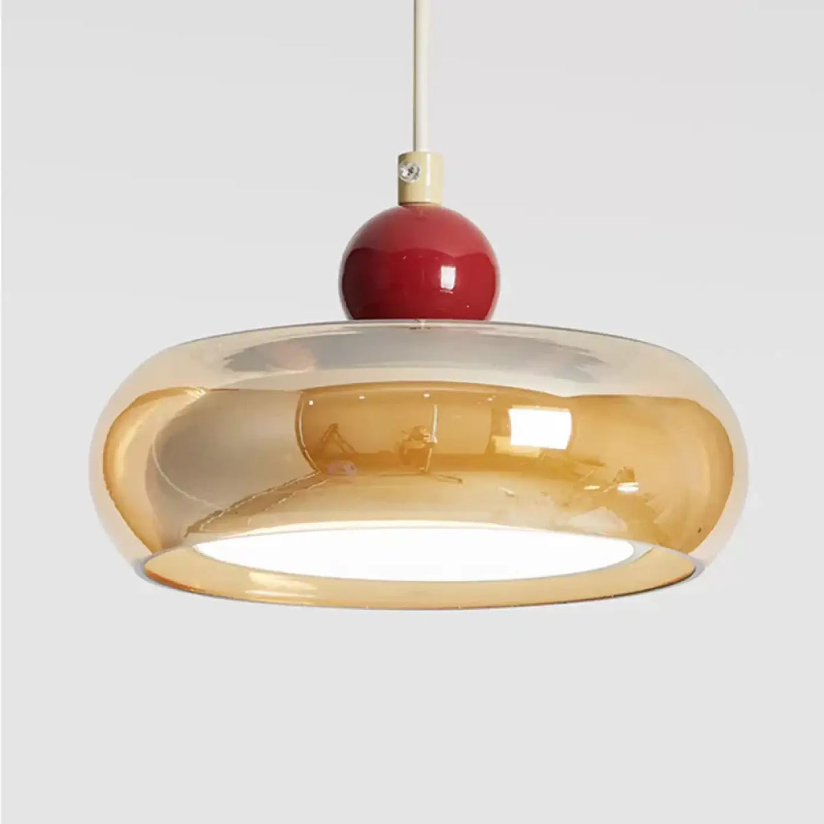 Suspension en Verre et Bois – Virelle