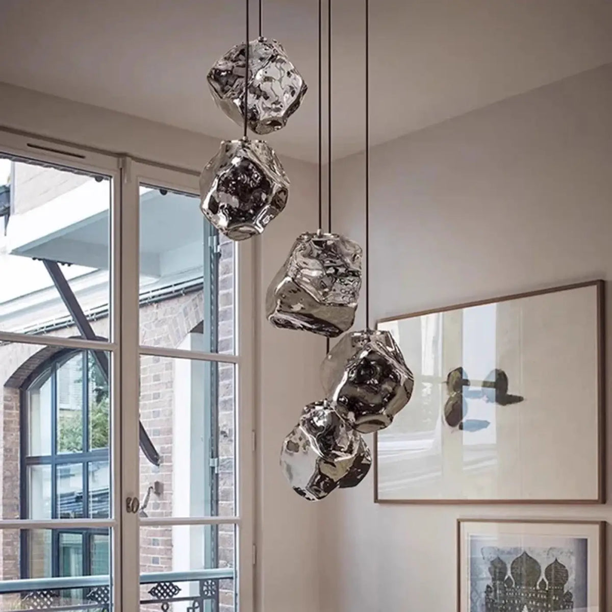 Suspension Glaçon en Verre – Clevia