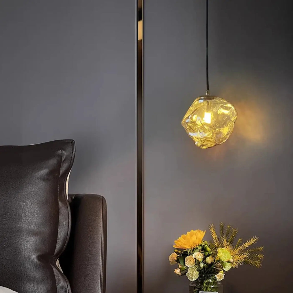 Suspension Glaçon en Verre – Clevia