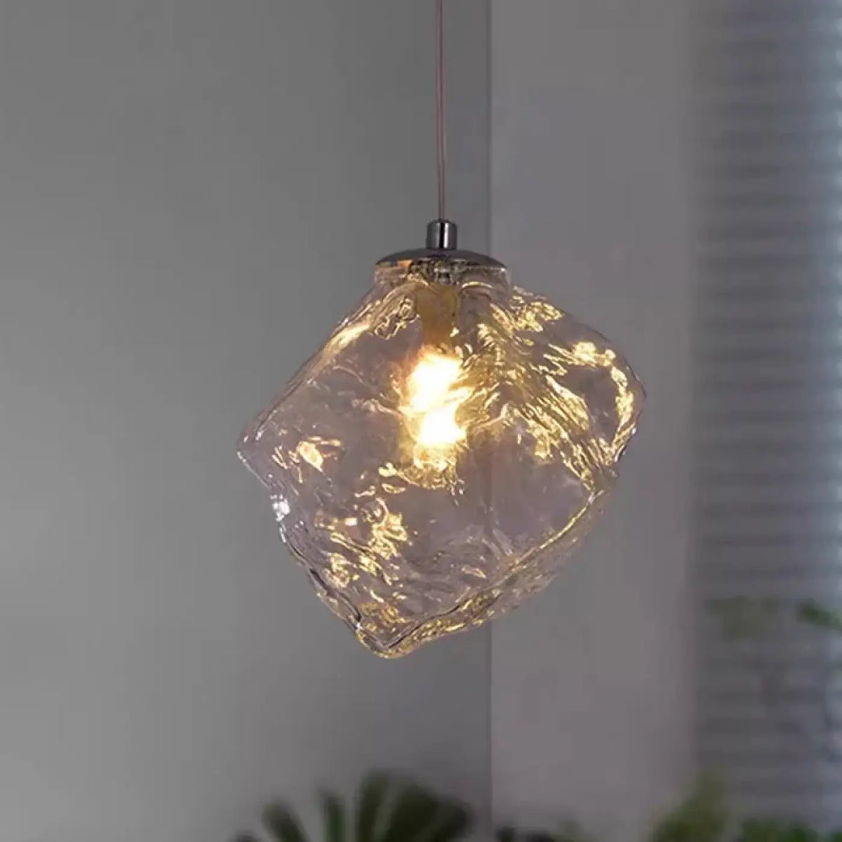 Suspension Glaçon en Verre – Clevia