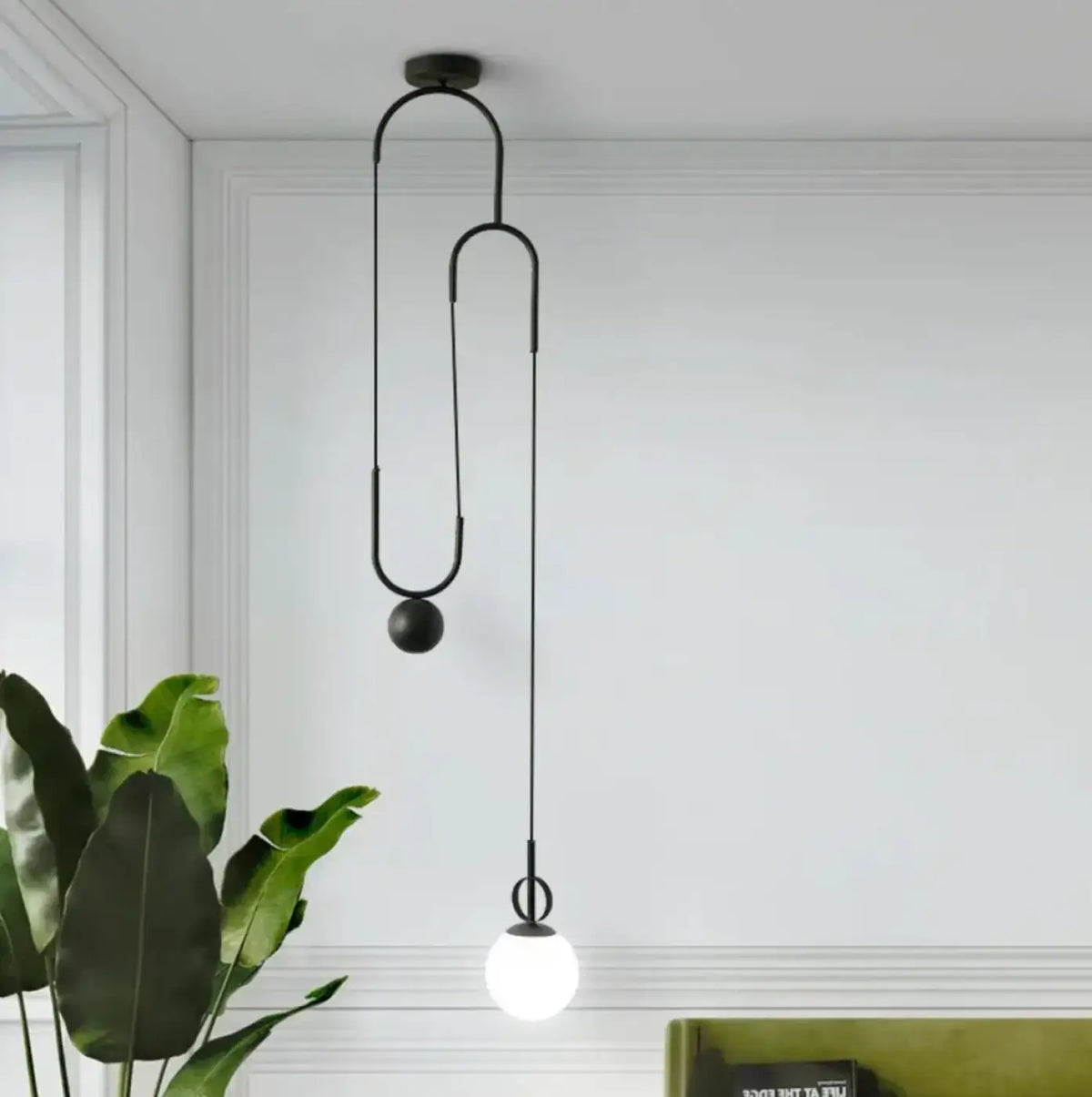 Suspension Design Verticale Courbes Fluides – Lorel