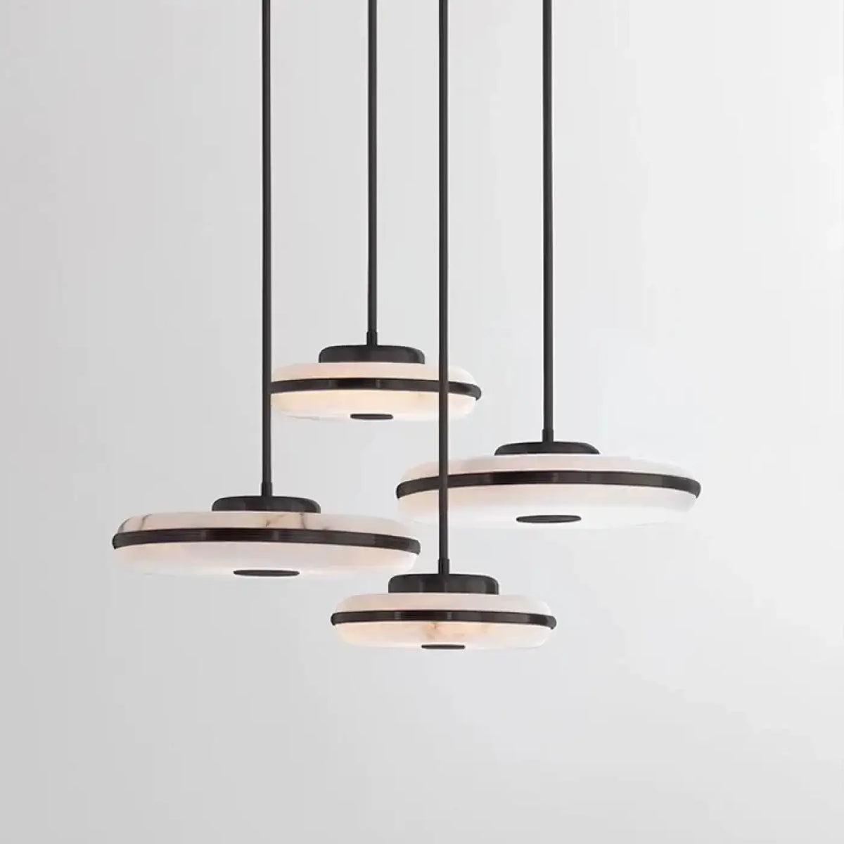 Suspension LED Effet Marbré – Tonette