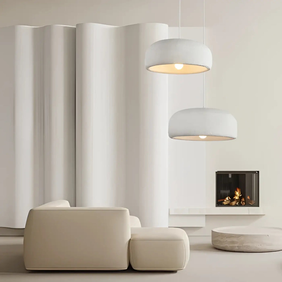 Suspension Design Gris Béton – Zolon