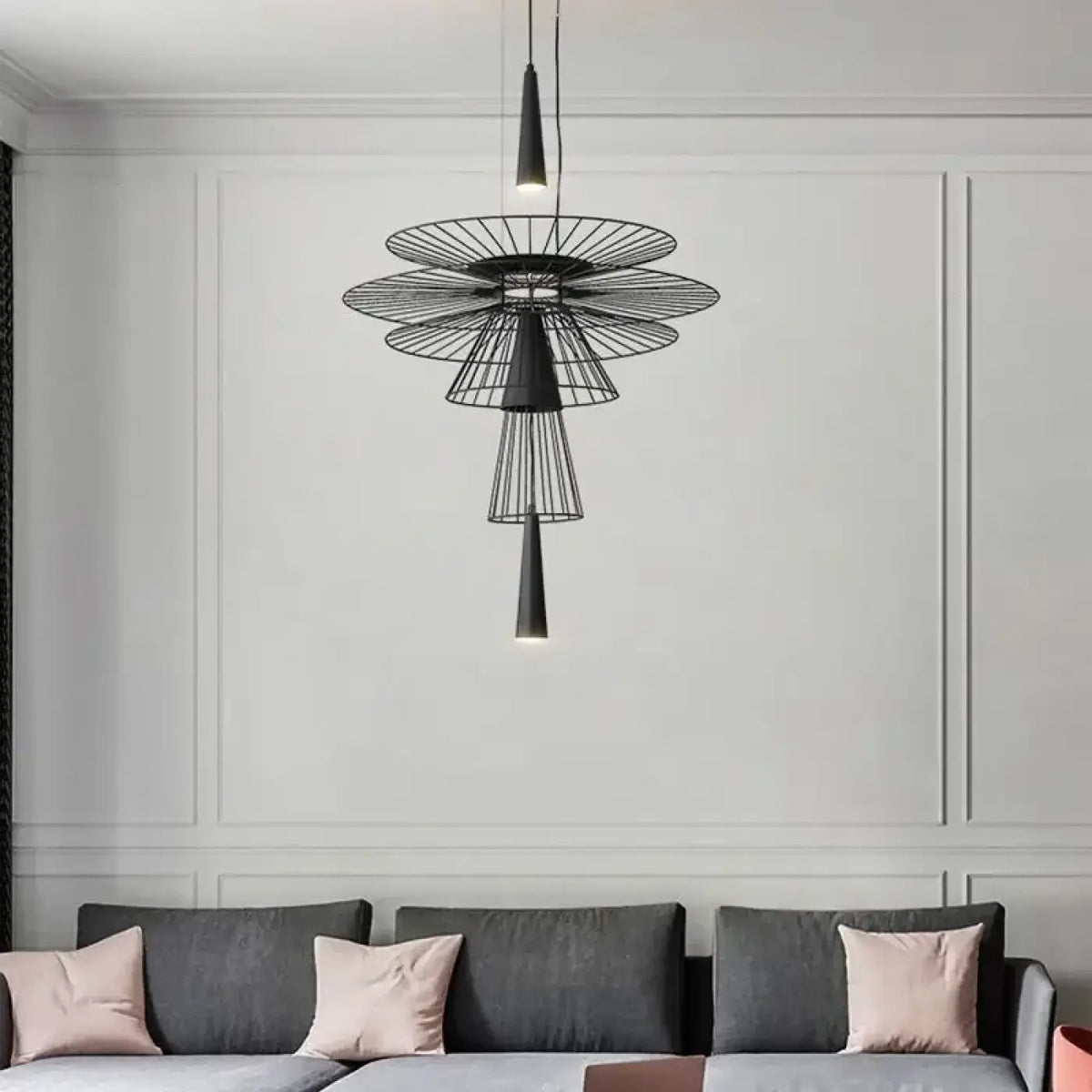 Suspension Industrielle en Métal – Clomel