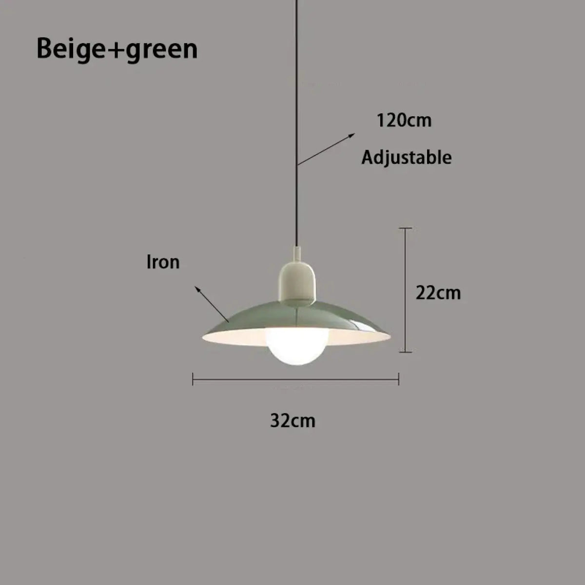 Suspension Nordique Bicolore – Jaran