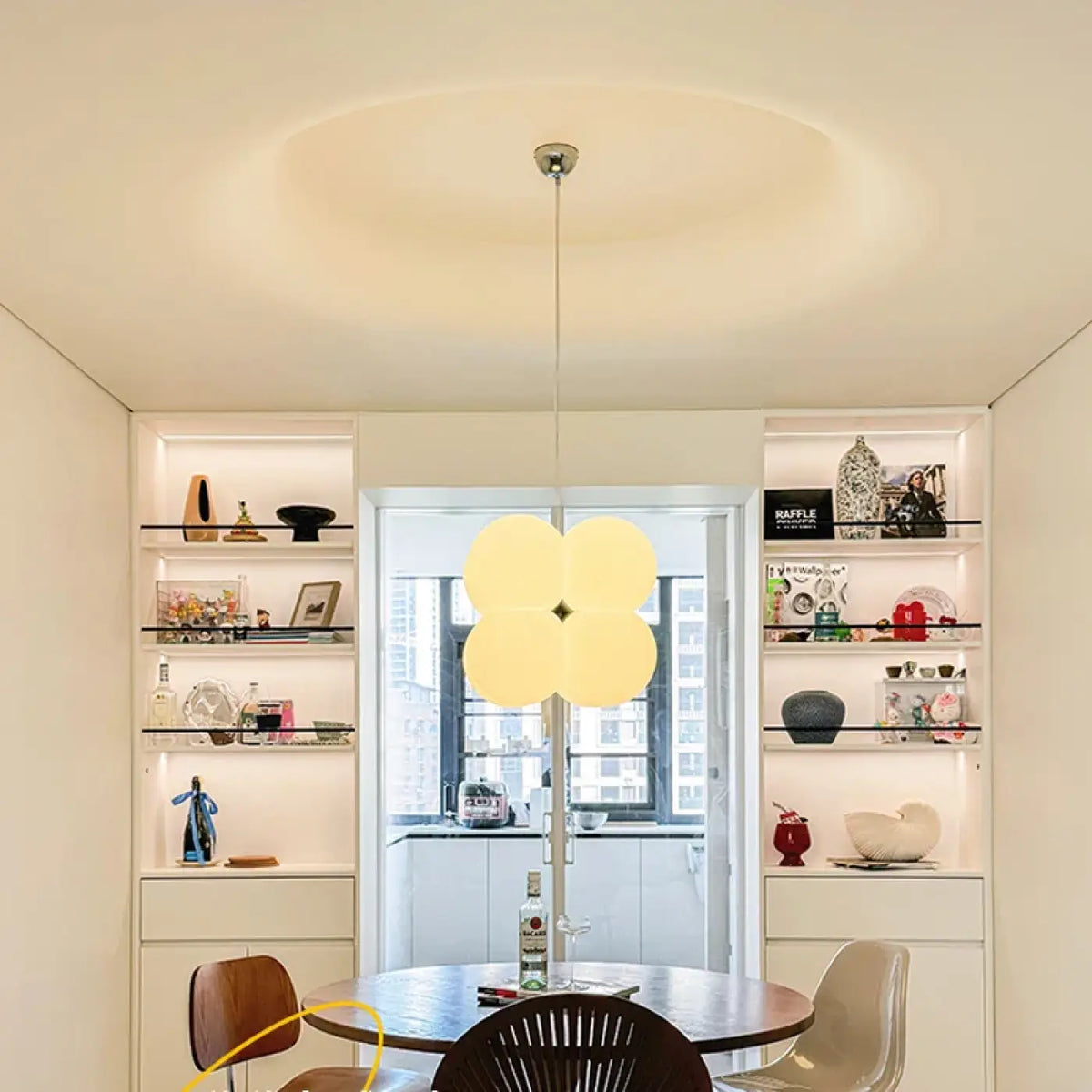 Suspension Design PE Blanc et Métal – Jesane