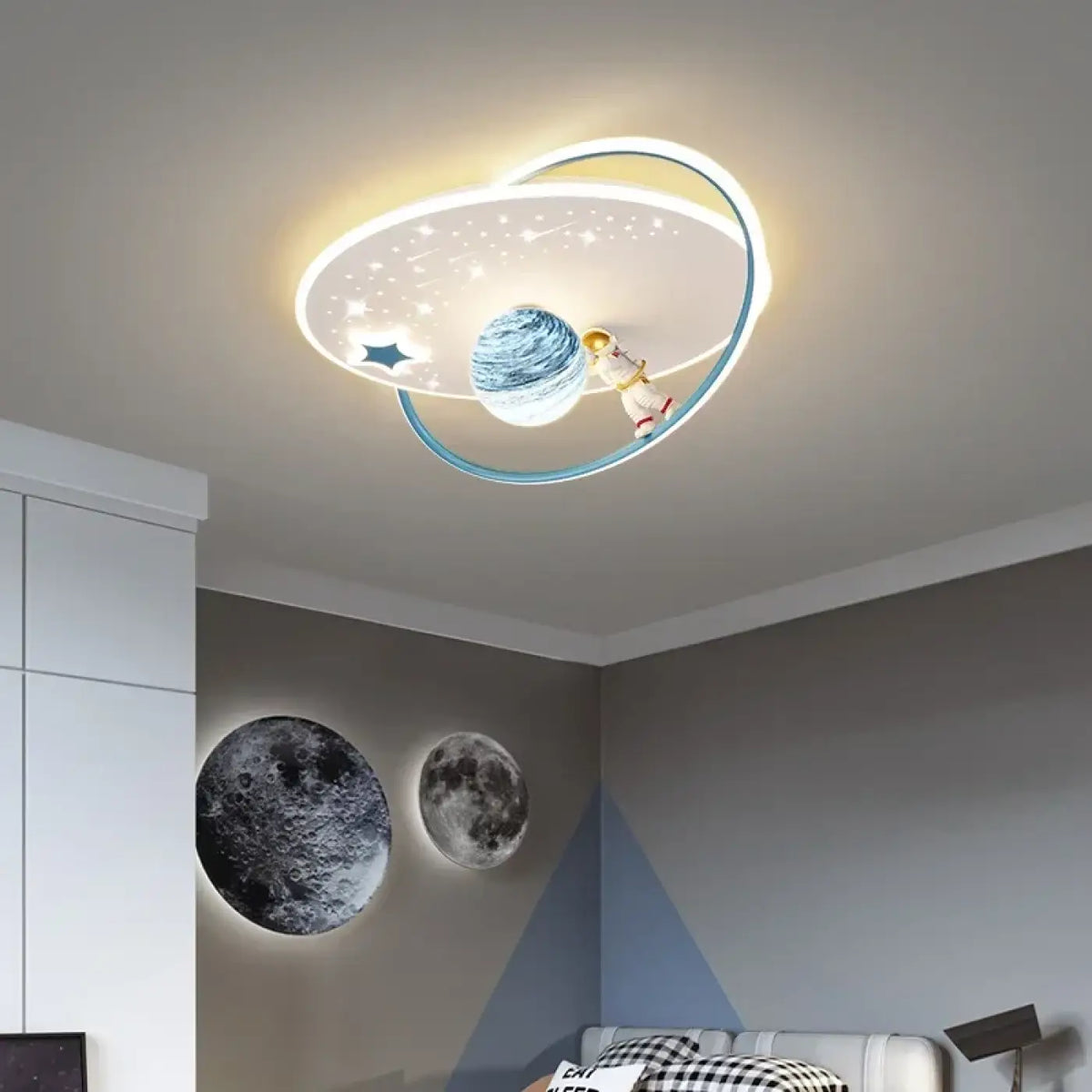 Suspension LED Planète et Anneaux – Limia