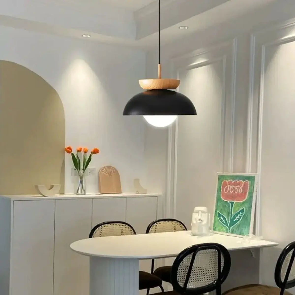 Suspension Scandinave avec Abat-Jour – Bodan