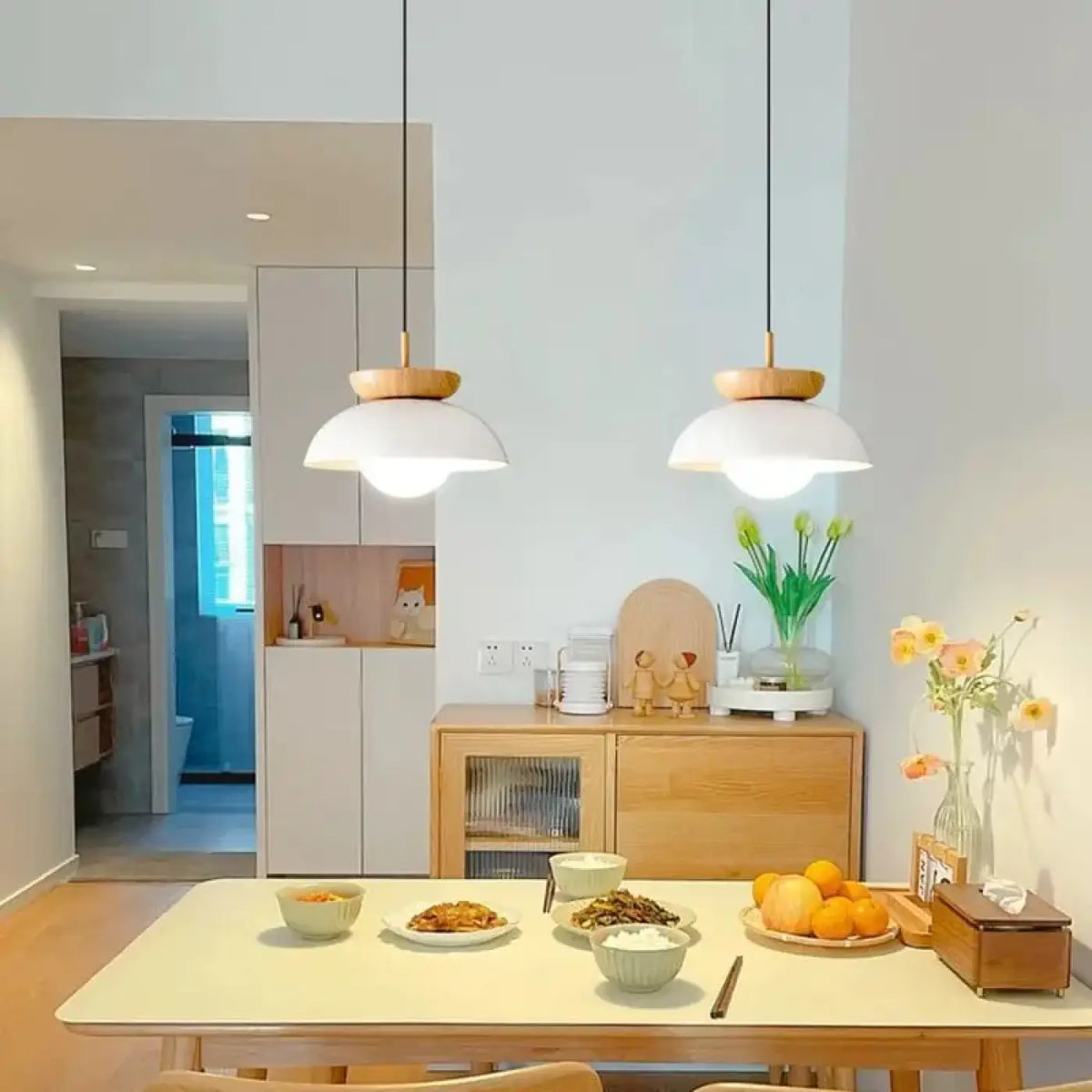 Suspension Scandinave avec Abat-Jour – Bodan