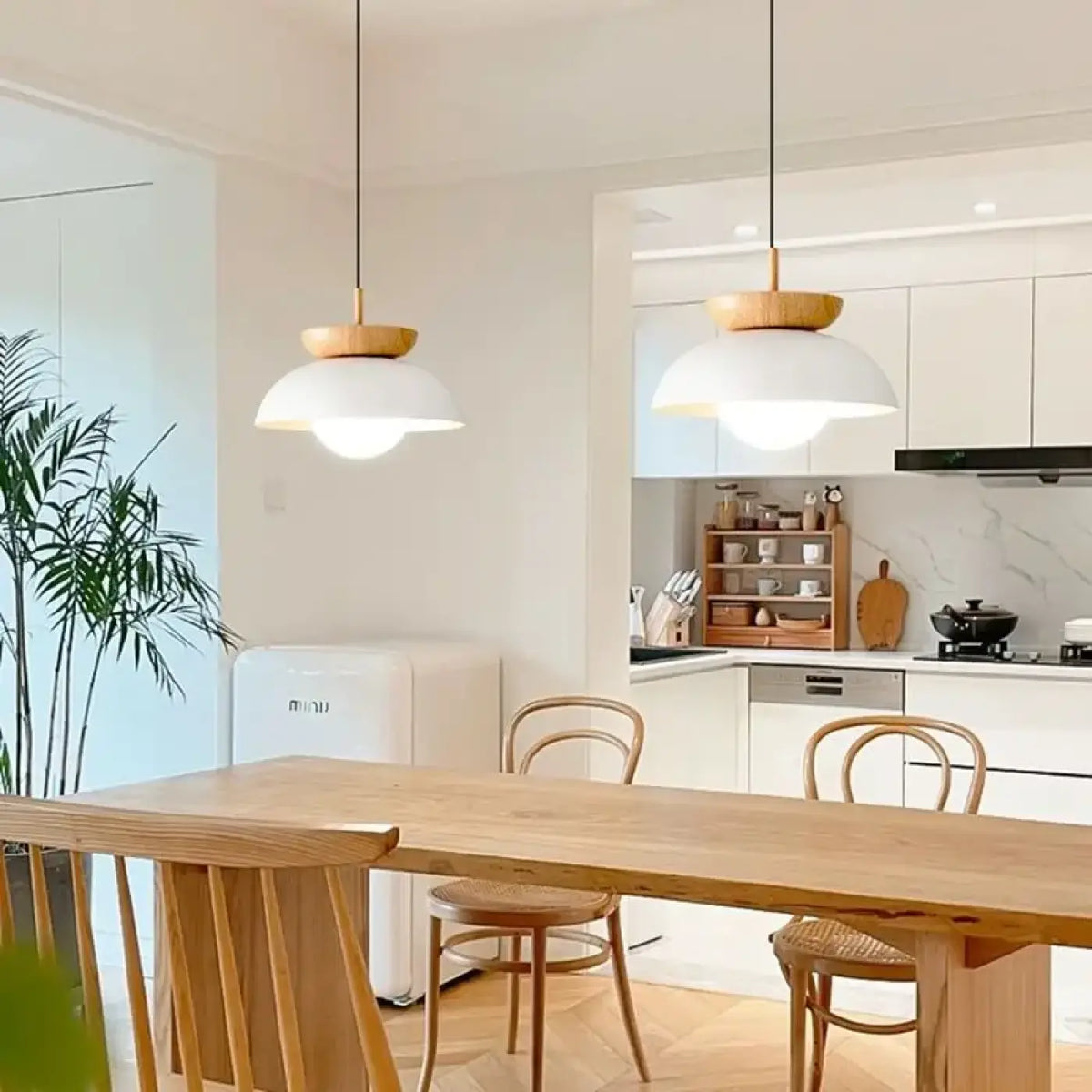 Suspension Scandinave avec Abat-Jour – Bodan