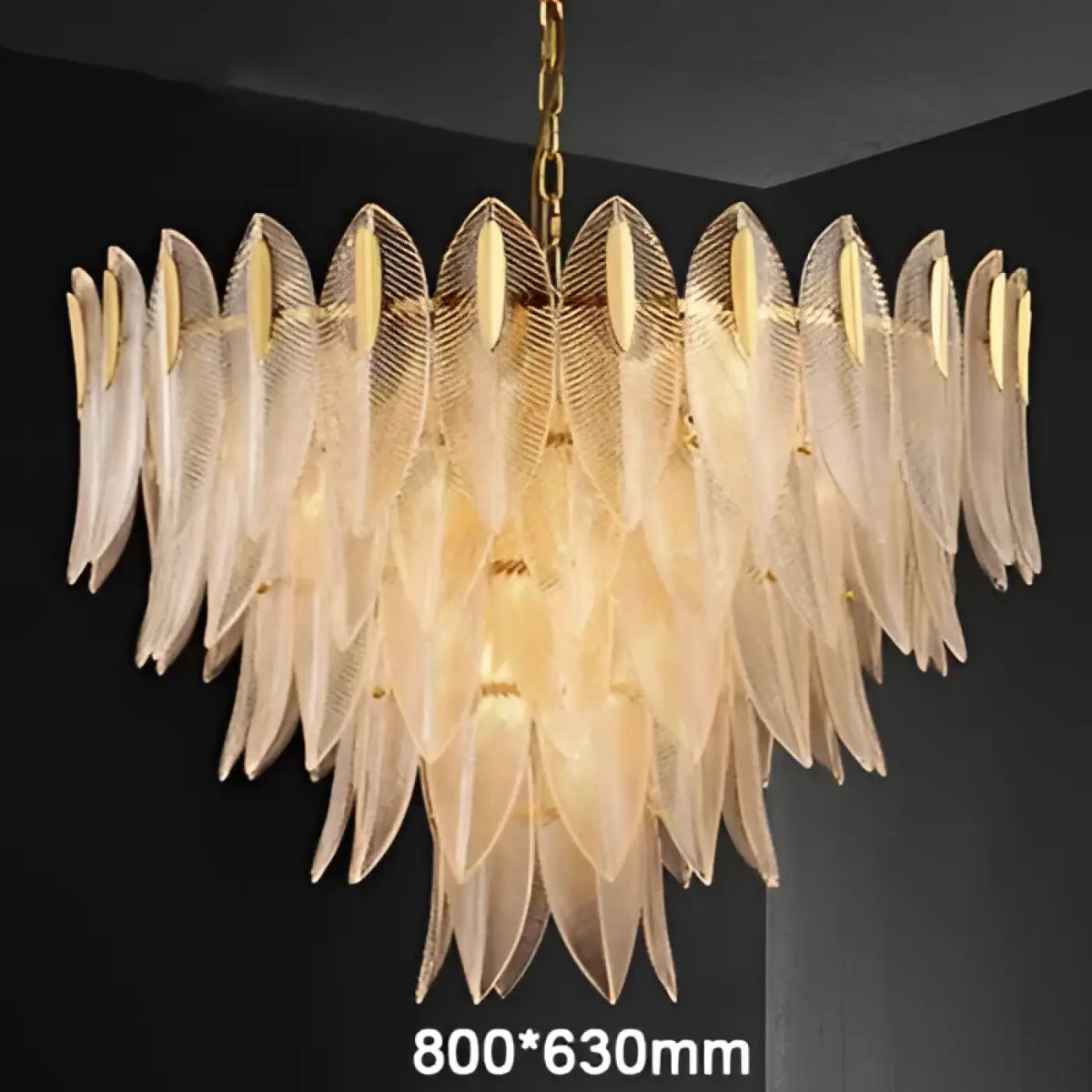 Suspension Art Déco en Verre Sculpté – Dorette