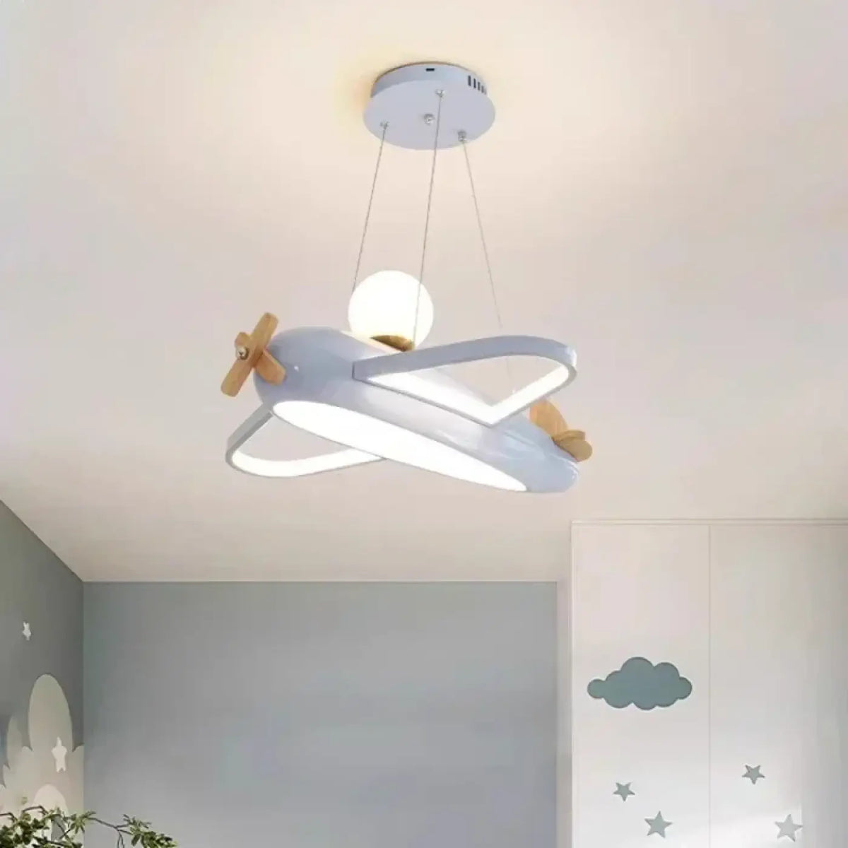 Suspension Enfant Avion LED à Hélices – Nosa