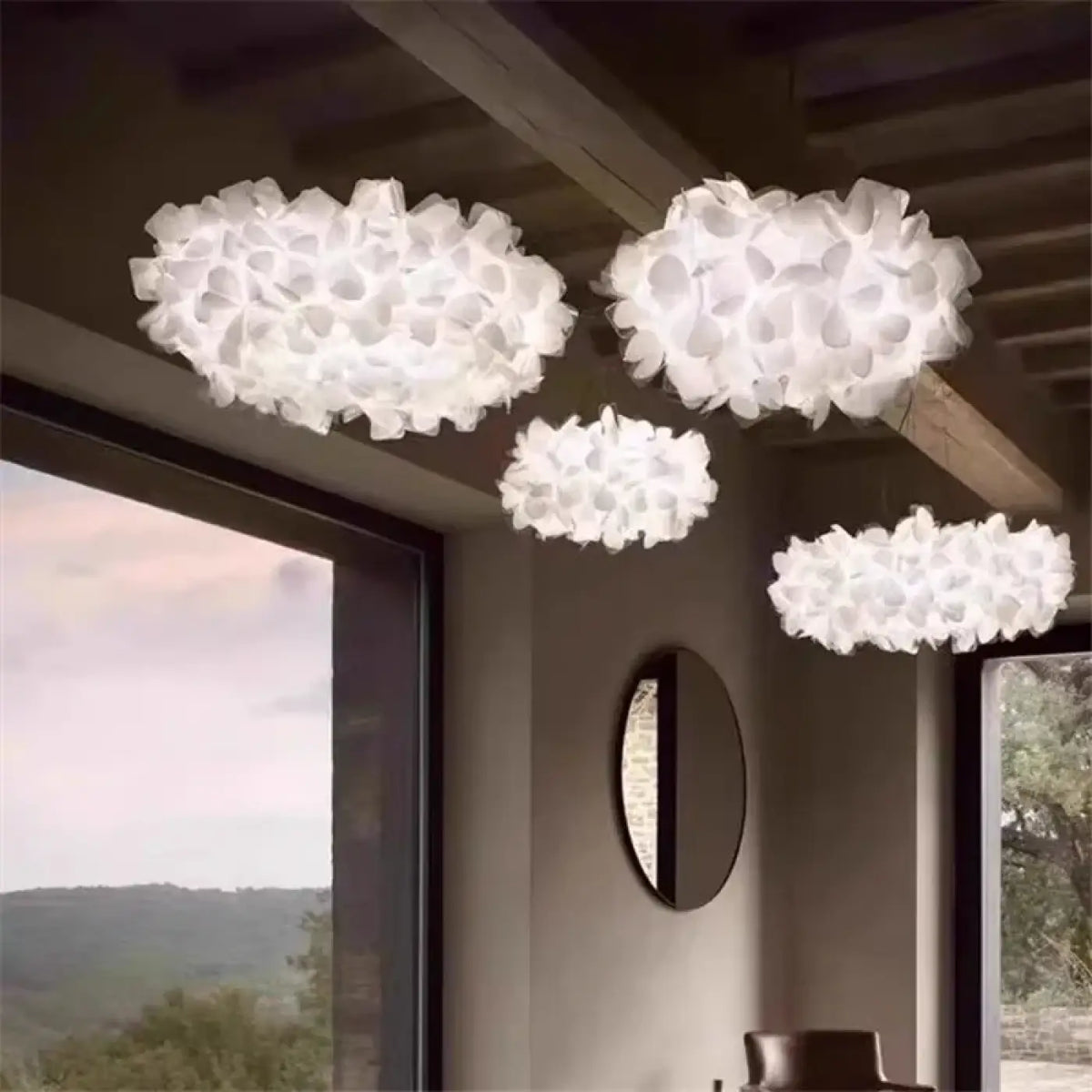 Suspension LED Pétales Lumineux – Diron
