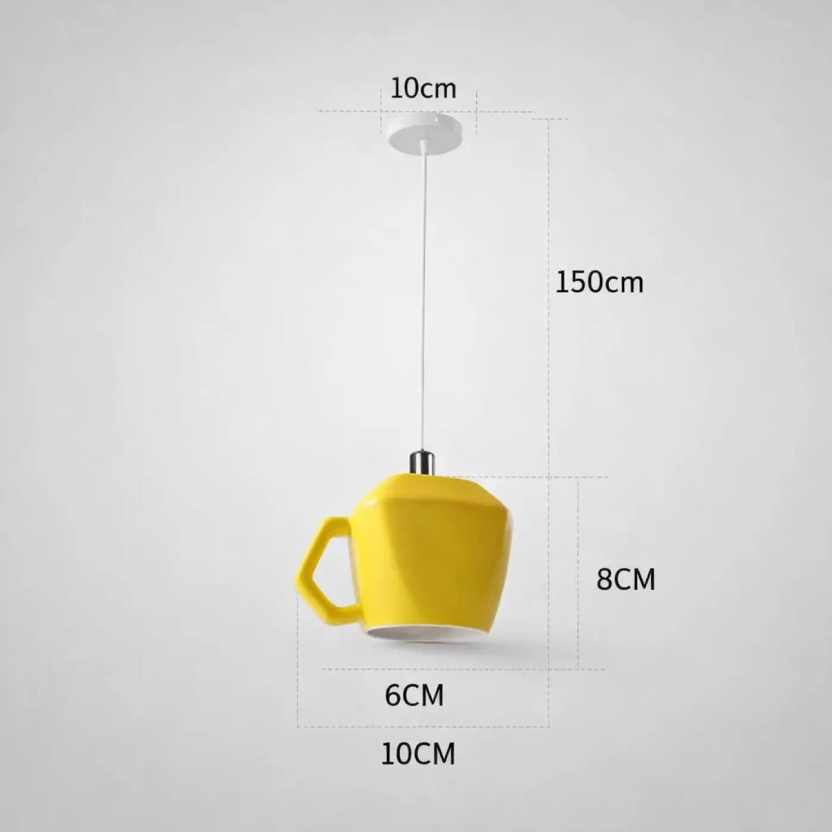 Suspension Tasse Rétro Minimaliste – Flomia