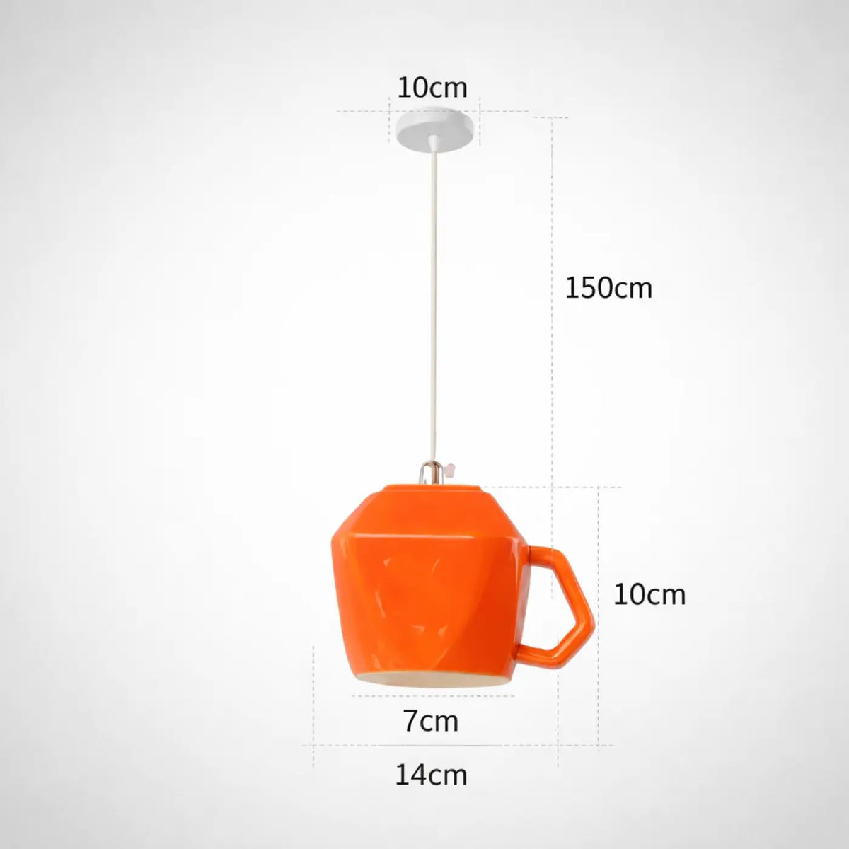 Suspension Tasse Rétro Minimaliste – Flomia