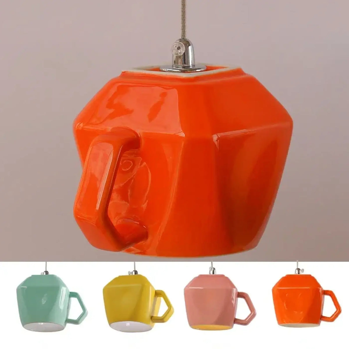 Suspension Tasse Rétro Minimaliste – Flomia