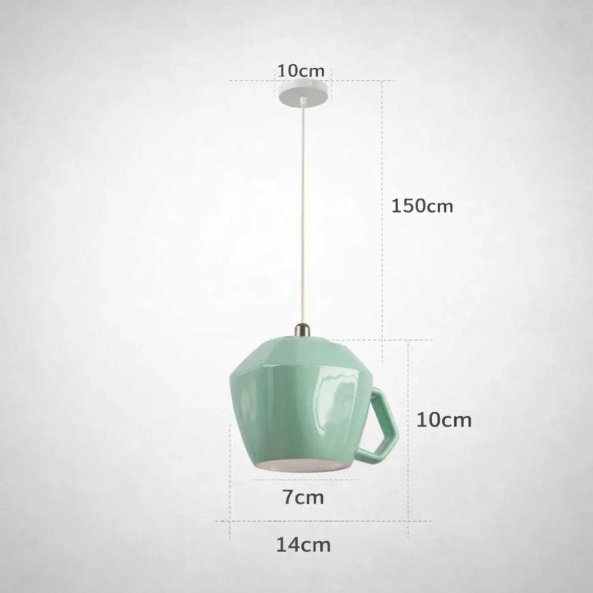 Suspension Tasse Rétro Minimaliste – Flomia
