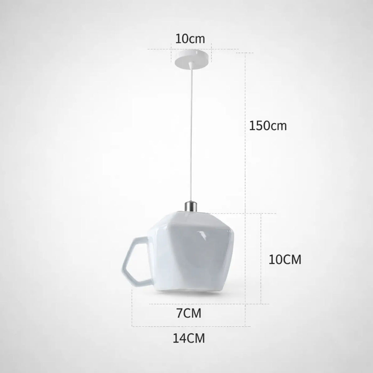 Suspension Tasse Rétro Minimaliste – Flomia