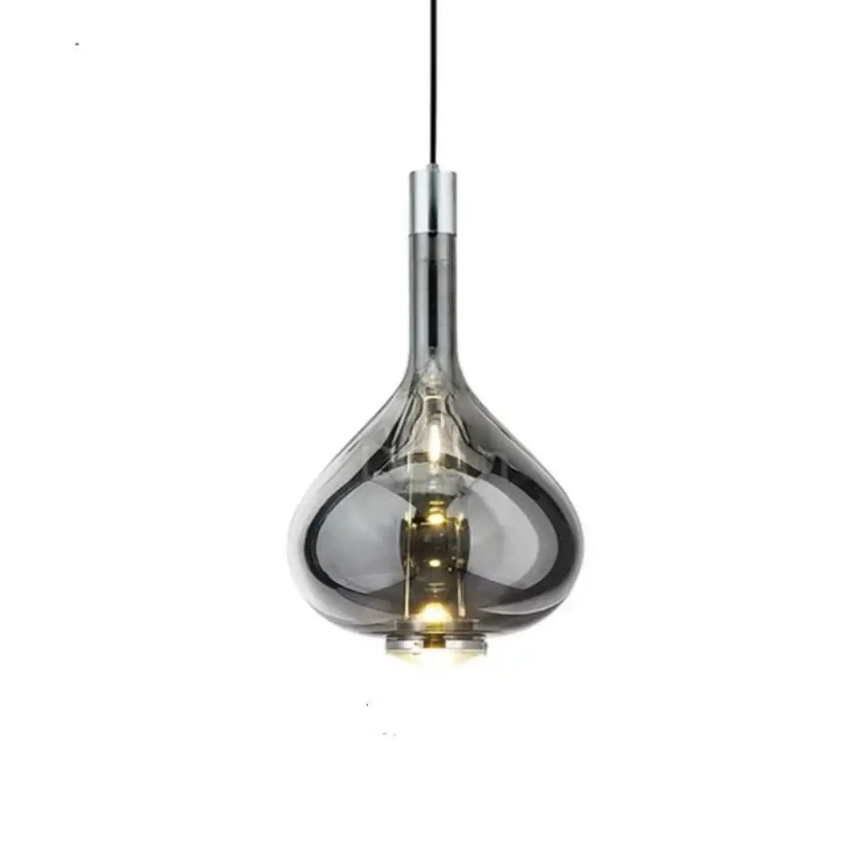 Suspension Goutte en Verre Fumé – Trinine