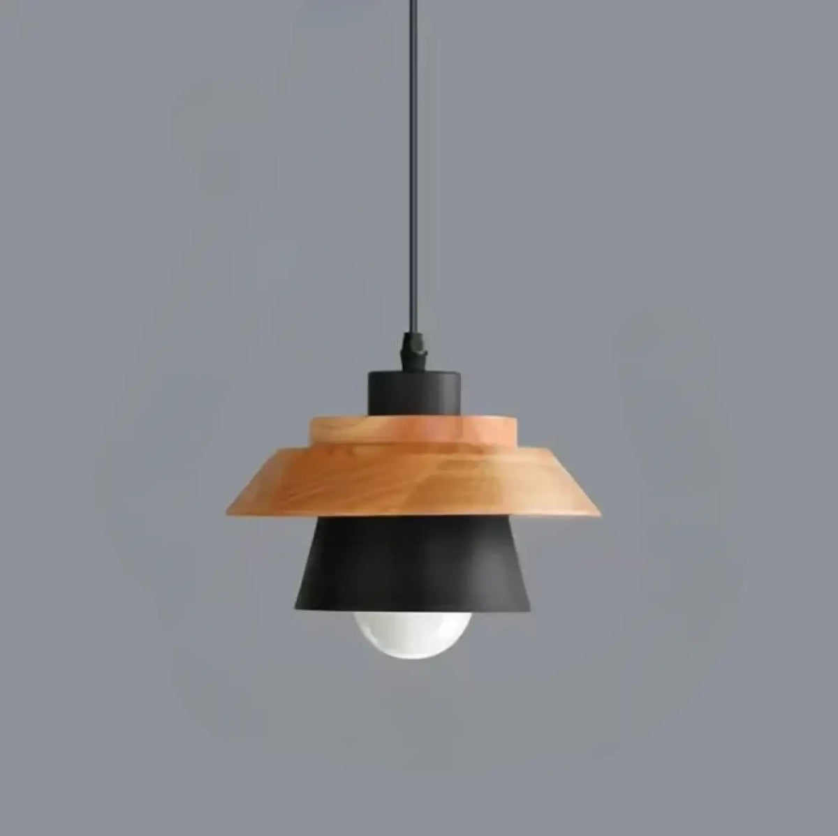 Suspension Japandi en Bois Naturel – Trélane