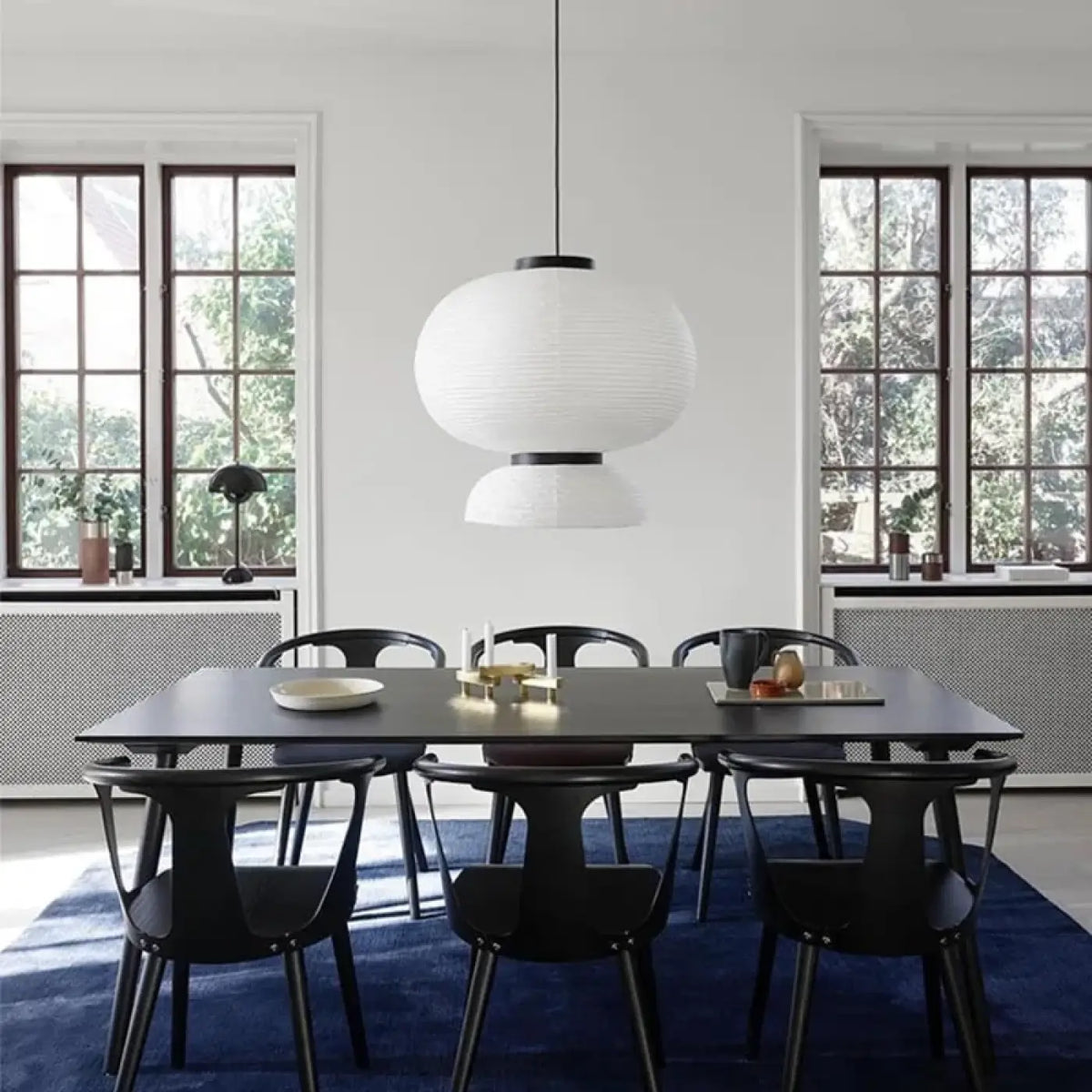 Suspension Japonaise en Papier Blanc – Fasia
