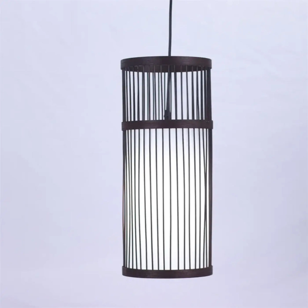 Suspension Lanterne en Bois Cylindrique – Ronel