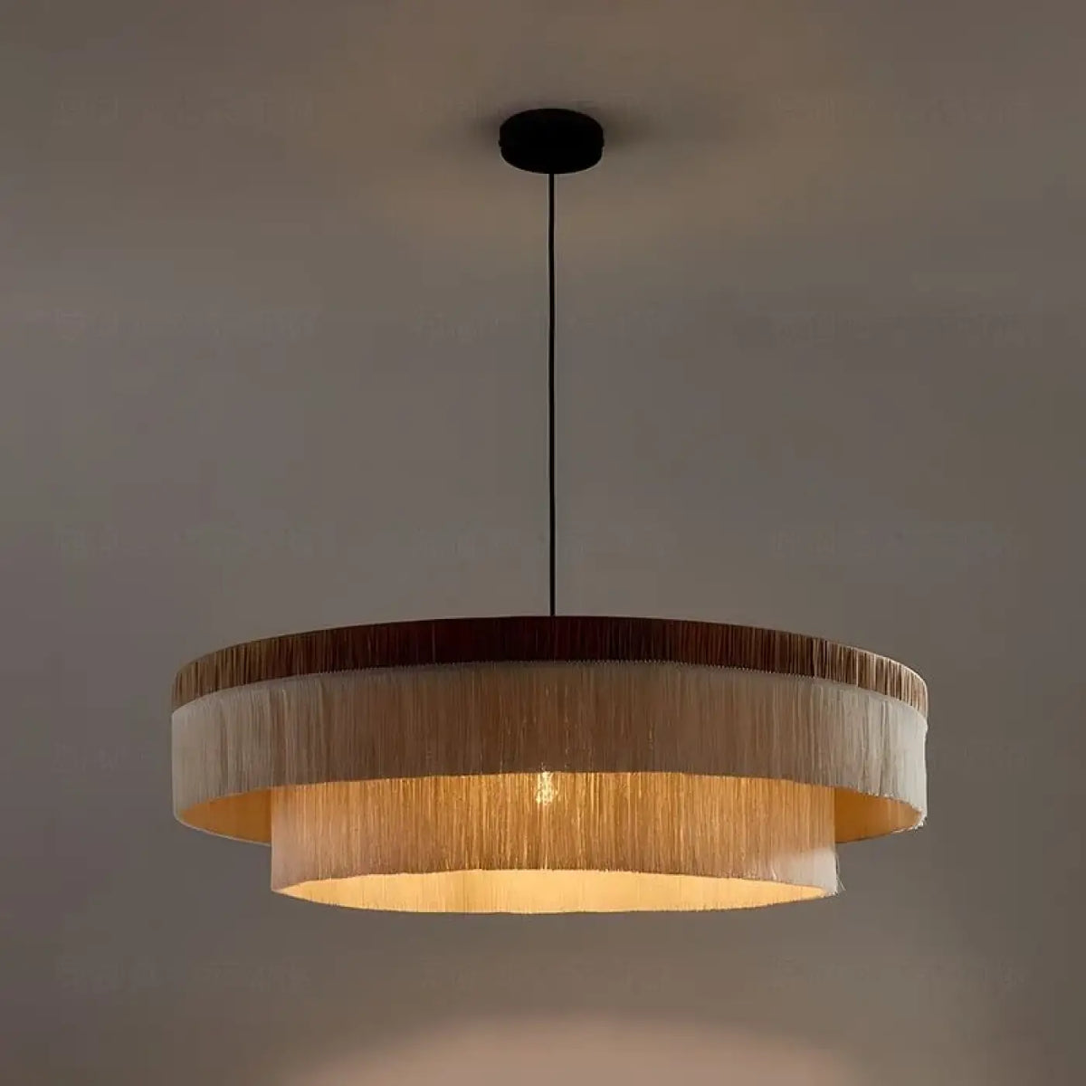 Suspension LED en Bois pour Salle à Manger – Vomel