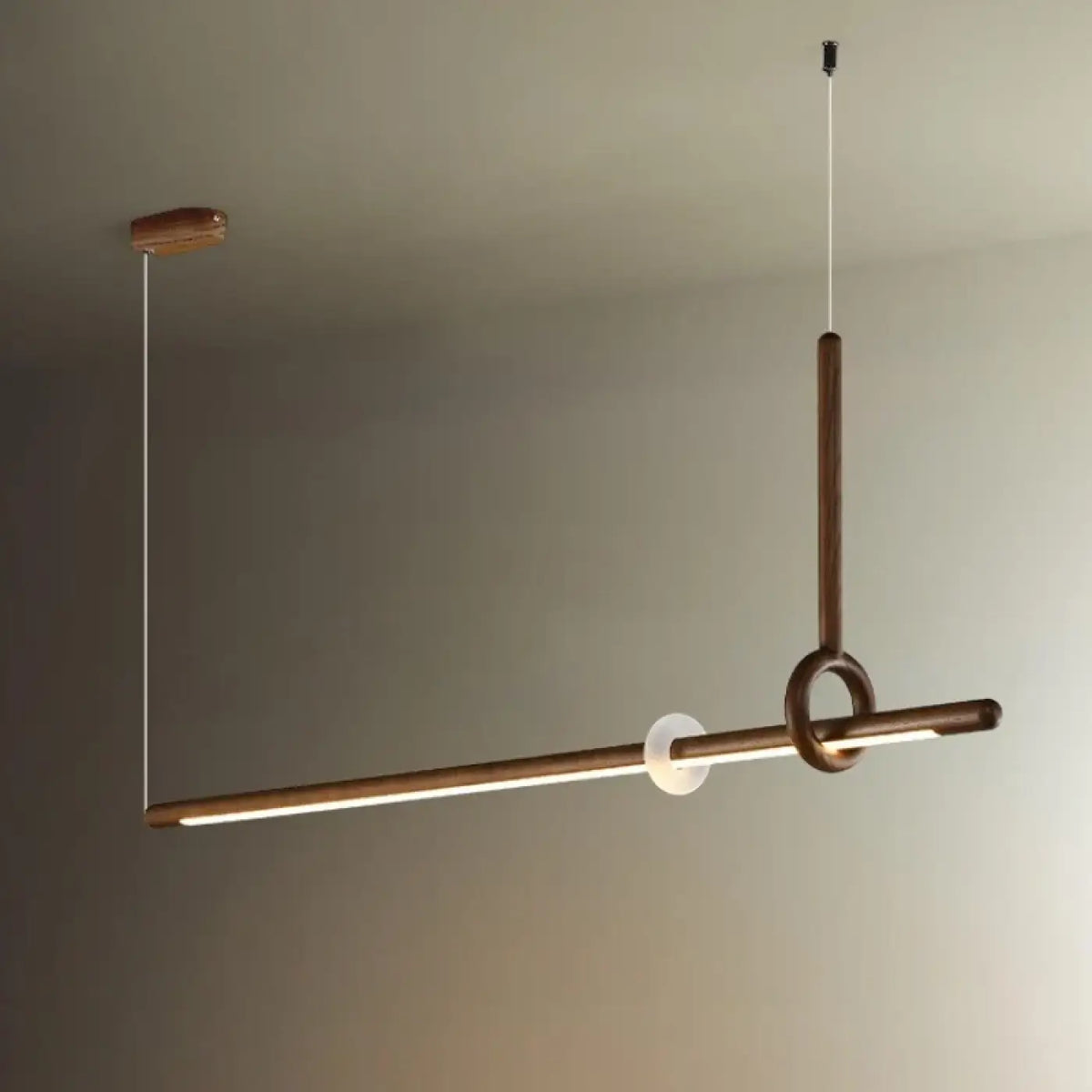 Suspension LED en Bois et Acrylique – Zorelle