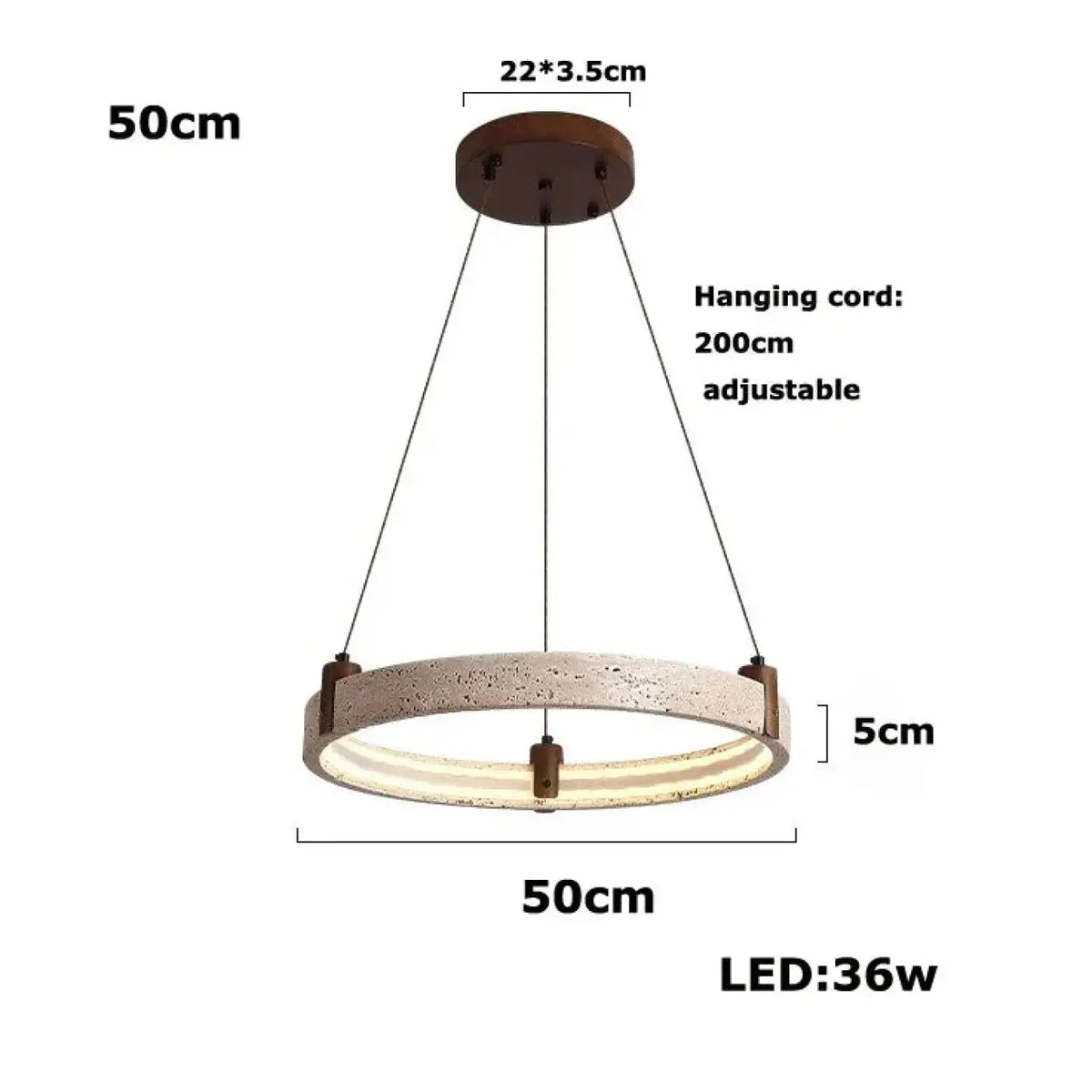 Suspension LED Design Moderne – Domia