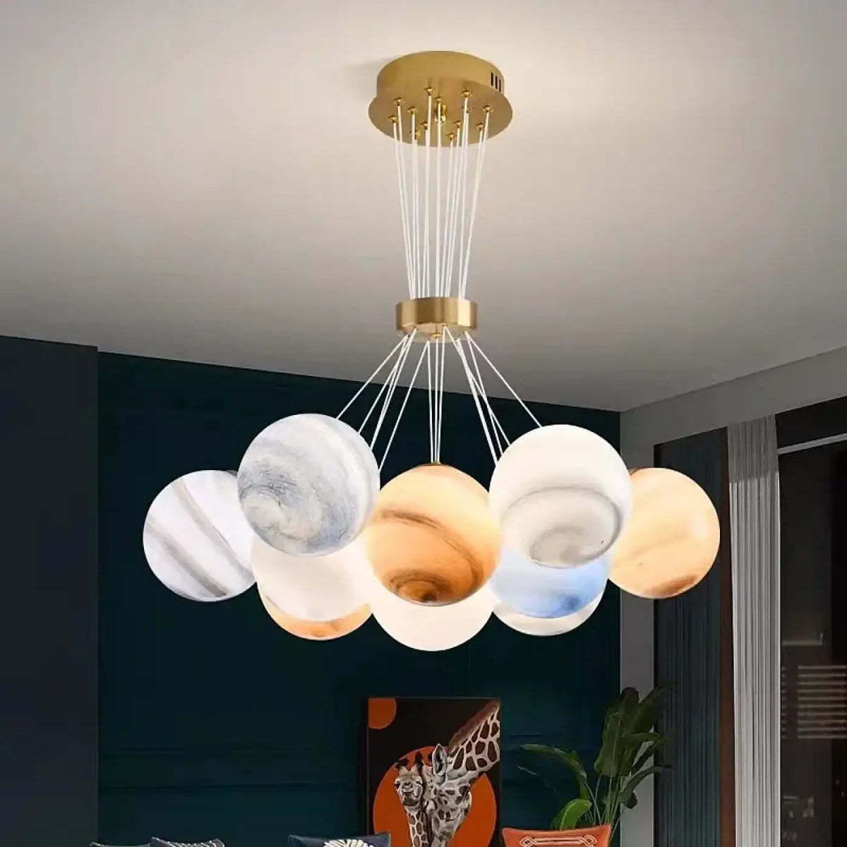 Suspension LED Contemporaine Épurée – Jalan