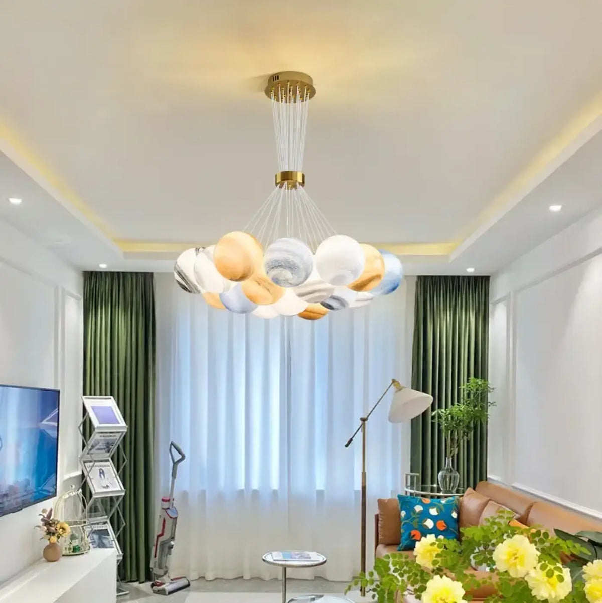 Suspension LED Contemporaine Épurée – Jalan