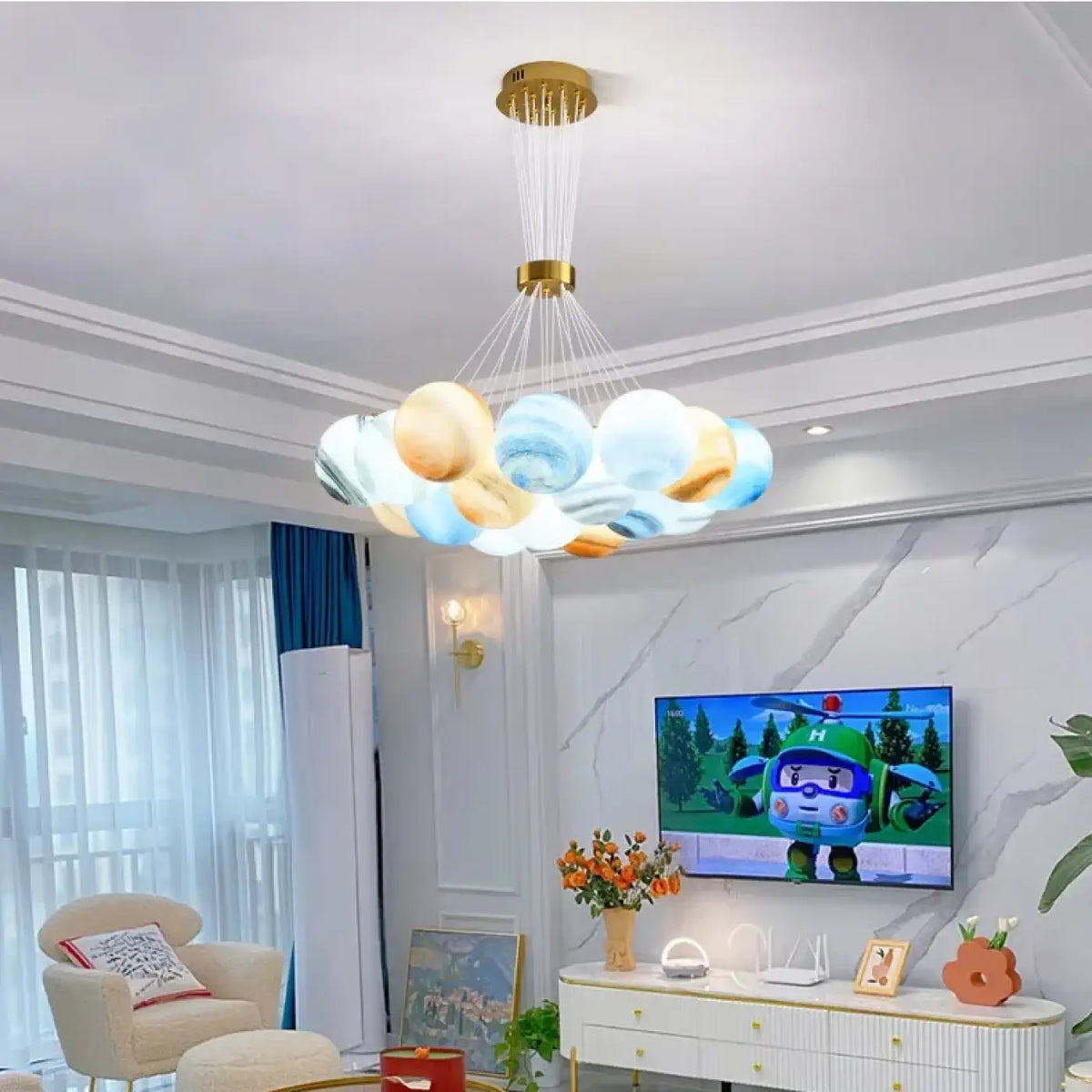 Suspension LED Contemporaine Épurée – Jalan